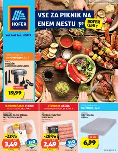 Hofer katalog - pregled letaka veljavnega od 17.07.2025