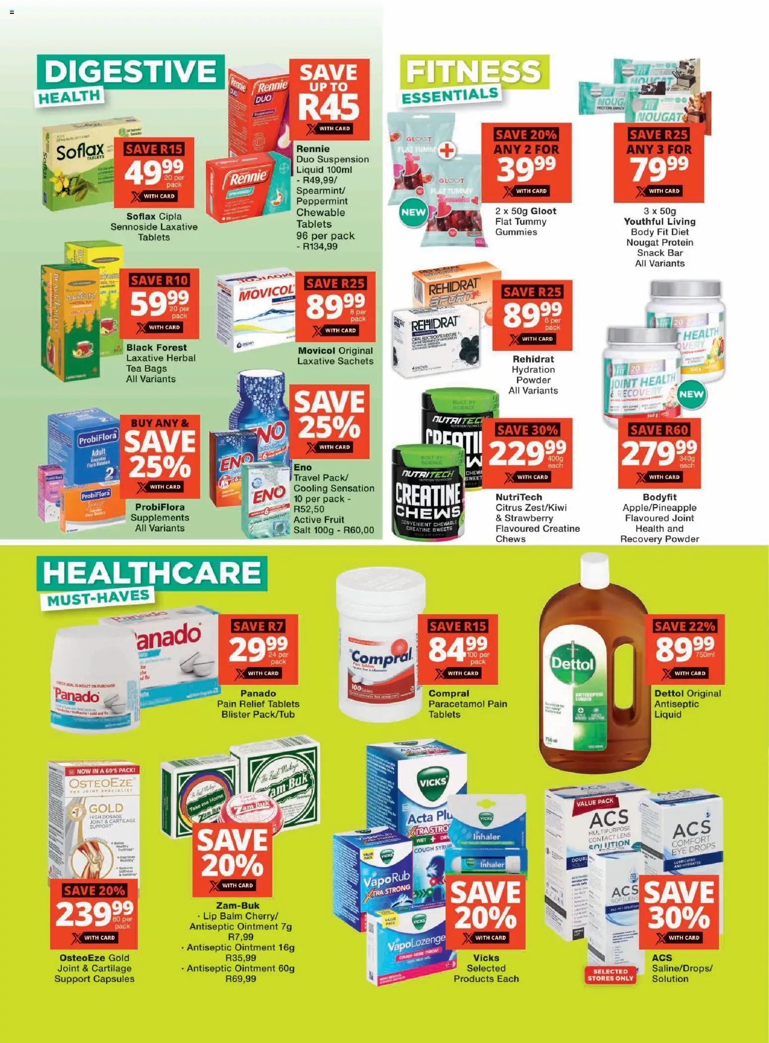 New Checkers catalogue – valid from 08.12.2025 | Page: 2 | Products: Sweets, Detergente líquido, Powder, Salt