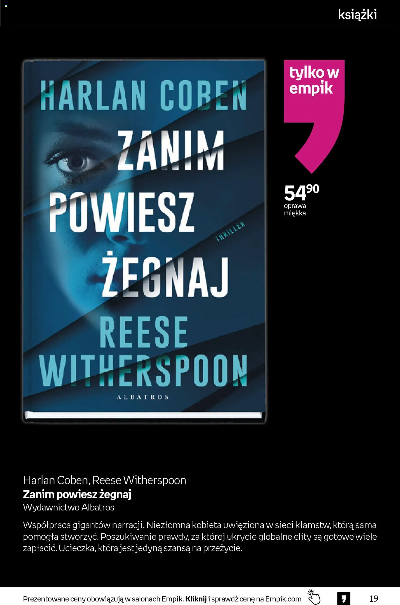 Empik Black Friday od 29.10.2025 | Strona: 19 | Produkty: Książki