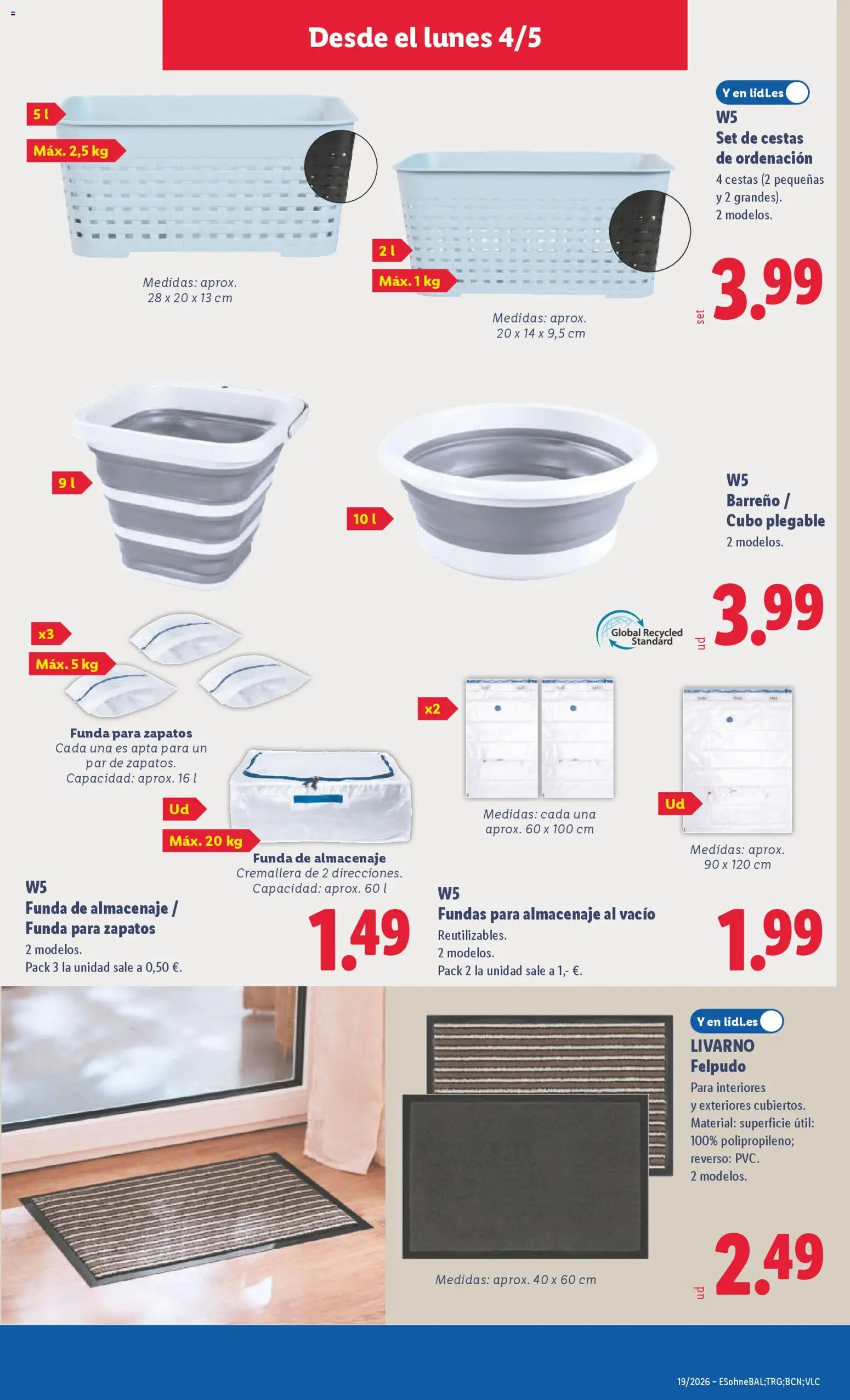 Lidl folleto de bazar │ válido desde el 04.05.2026 | Página: 19