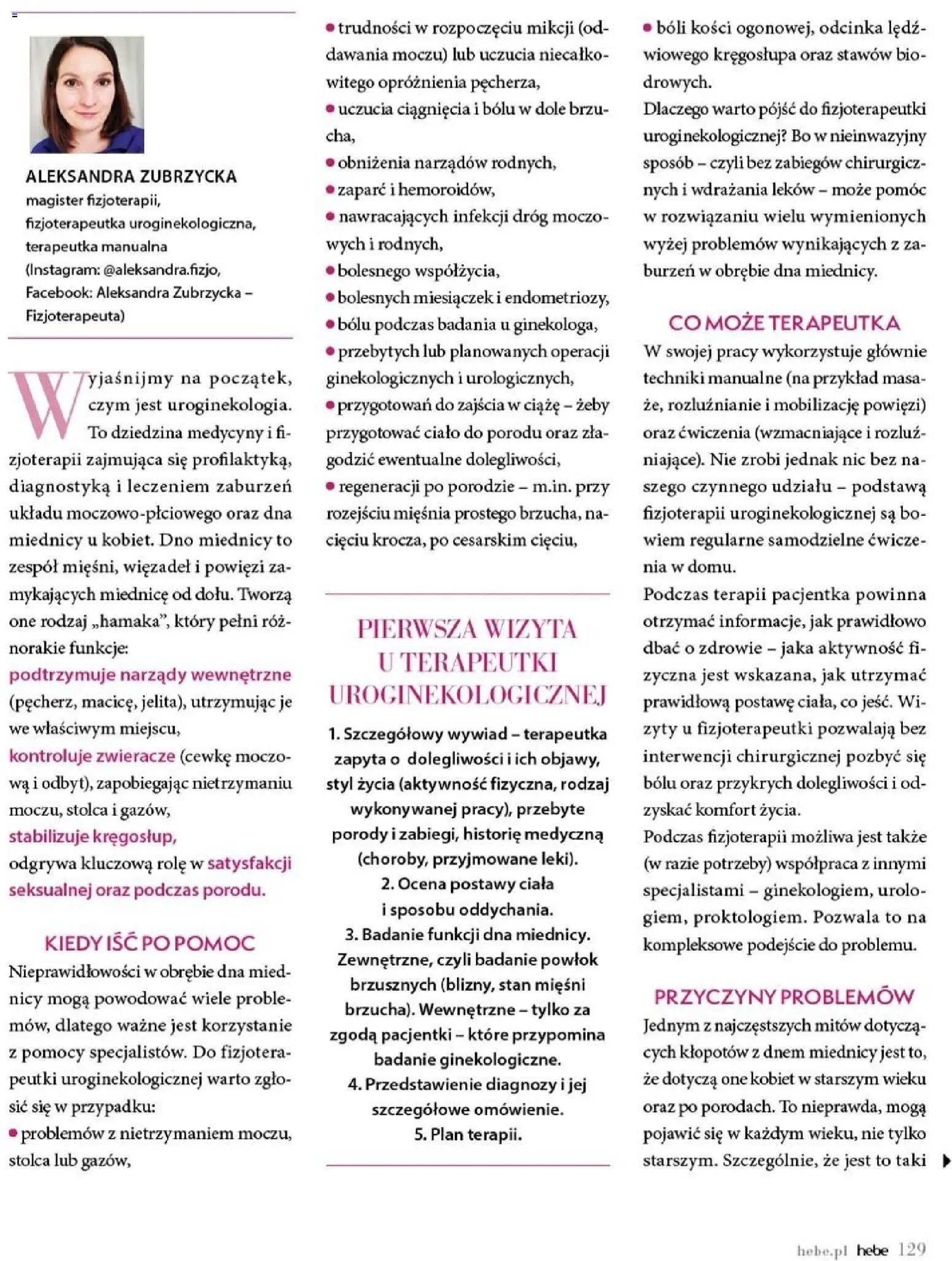 Hebe gazetka - Magazyn od 01.03.2026 | Strona: 129 | Produkty: Róż