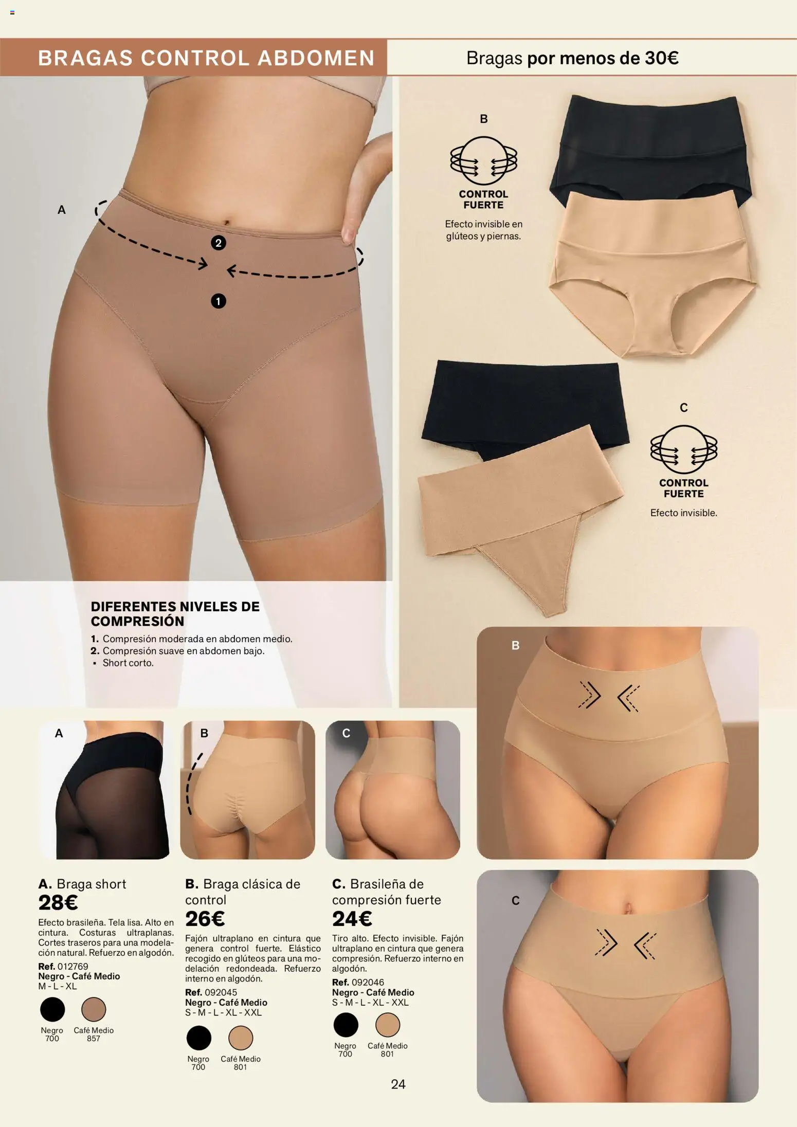 Leonisa folleto │ válido desde el 01.03.2026 | Página: 24 | Productos: Bragas, Café, Braga