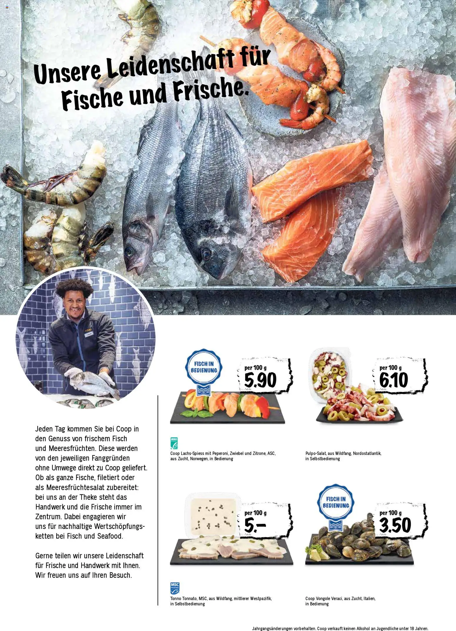 Coop aktionen – gültig ab 05.03.2026 | Seite: 24 | Produkte: Theke, Fisch