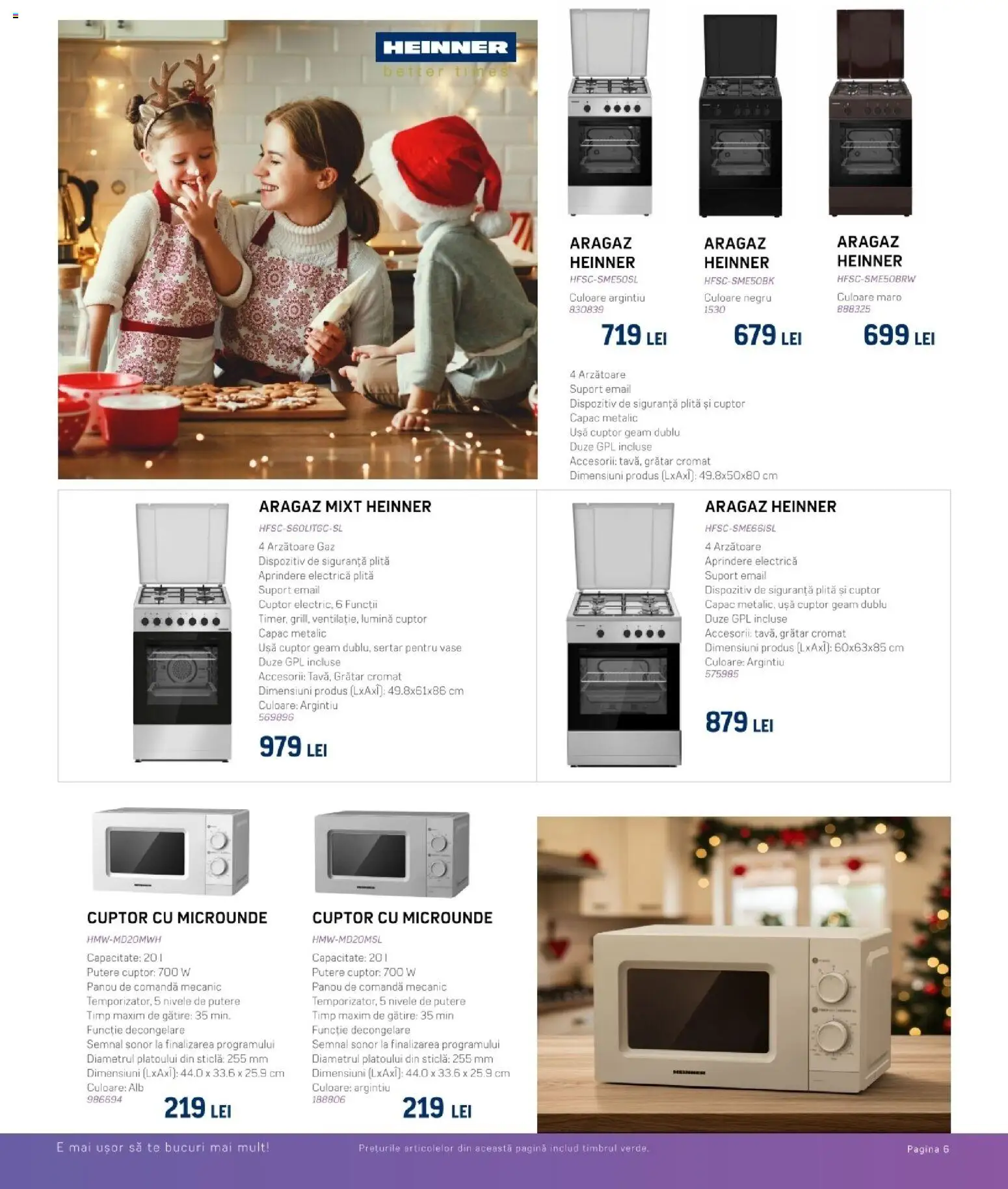 Noul catalog Selgros – valabil de la 06.12.2025 | Pagină: 7 | Produse: Tavuk suyu, Cuptor Cu Microunde, Aragaz, Grătar