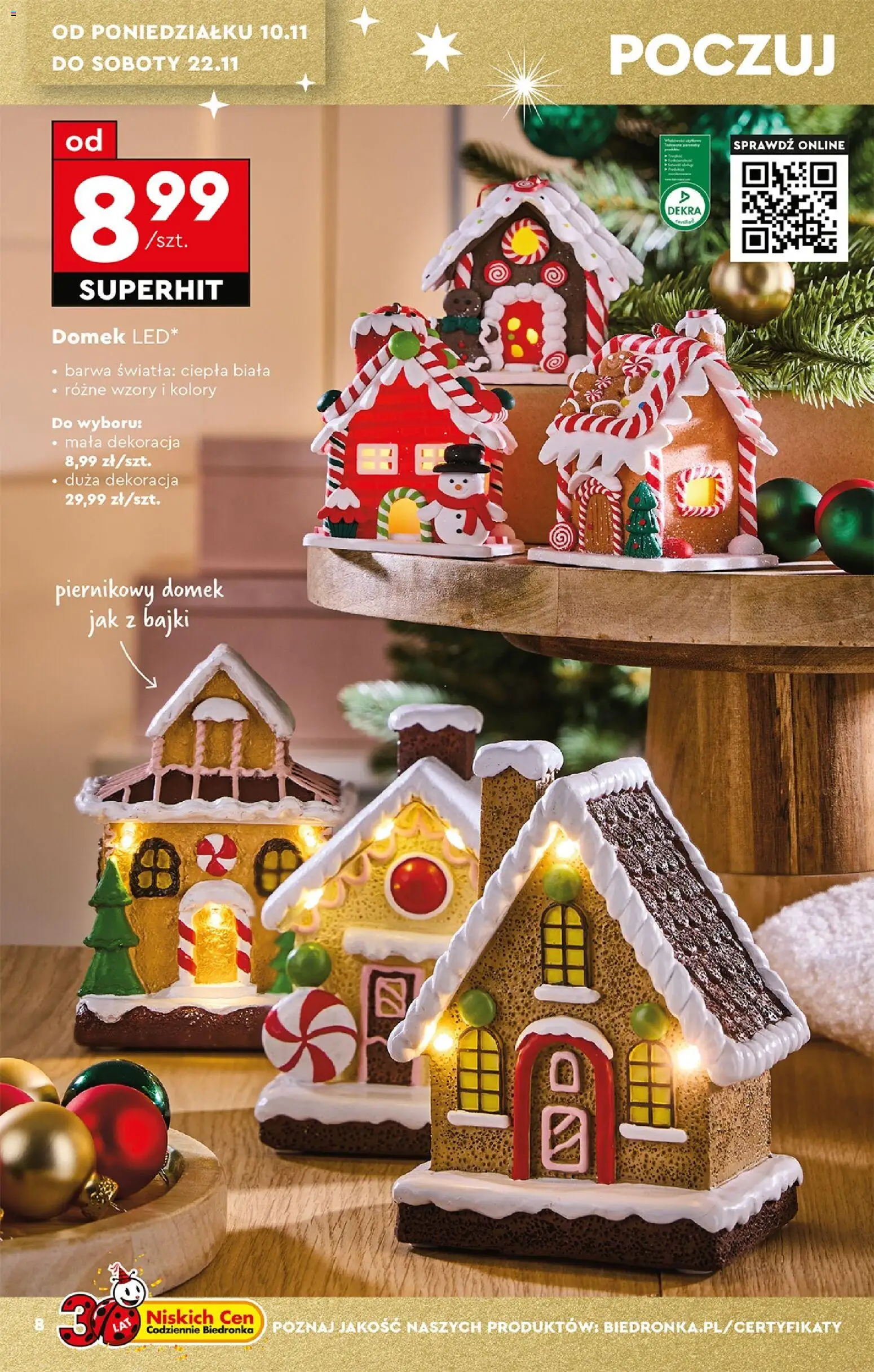 Biedronka gazetka - Hity i inspiracje od 10.11.2025 | Strona: 10