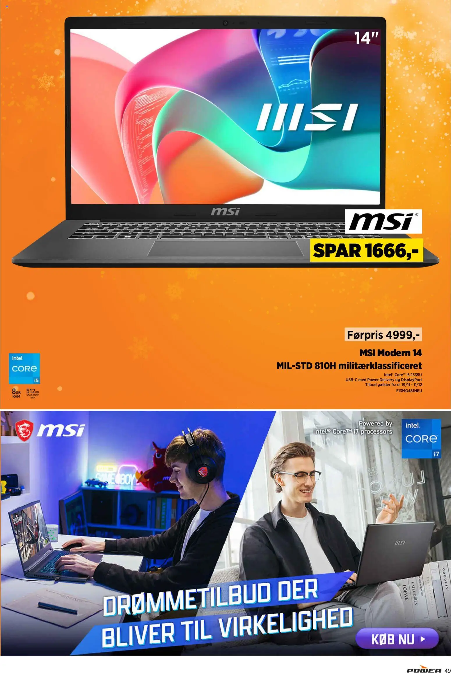 Power tilbudsavis – gyldig fra 02.12.2025 | Side: 49 | Produkter: Disk