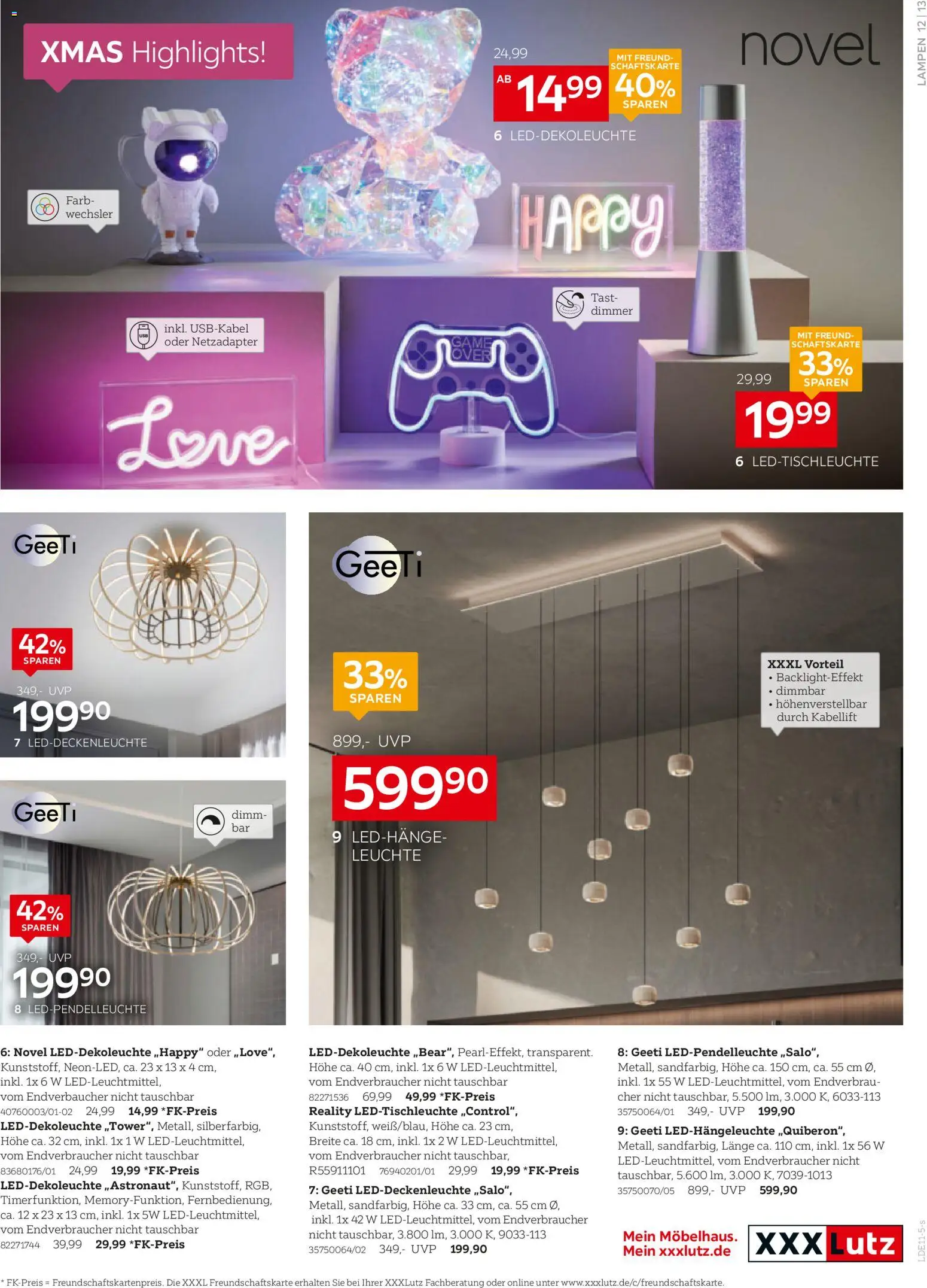 XXXL Lutz - Black Friday – gültig ab 16.11.2025 | Seite: 13