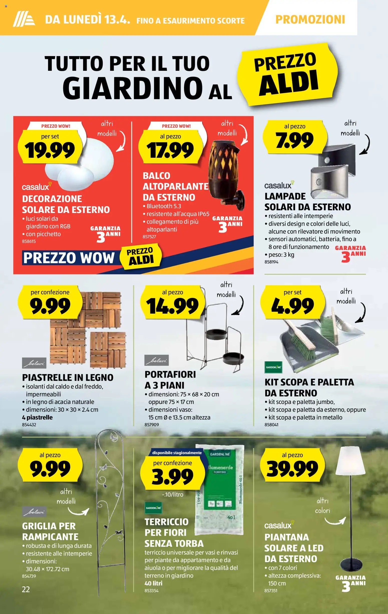 Aldi aktionen IT – gültig ab 09.04.2026 | Seite: 22 | Produkte: Batterie