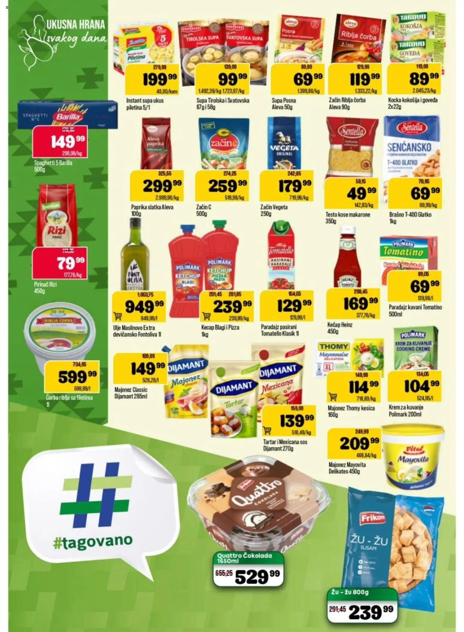 Podunavlje katalog - važi od 03.12.2025 | Strana: 6 | Proizvode: Paprika, Čokolada, Piletina, Paradajz