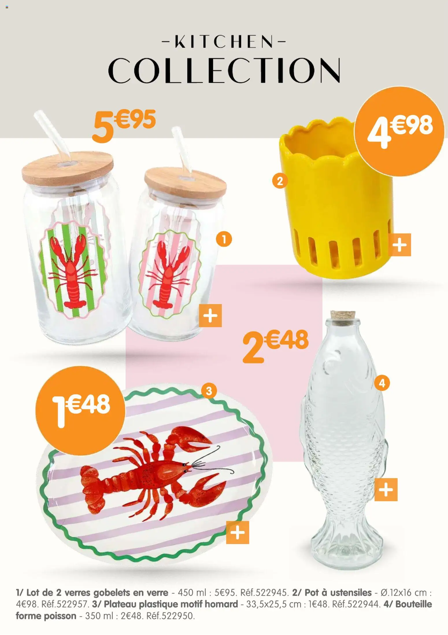 {H1} | Page: 7 | Produits: Plateau, Poisson, Homard