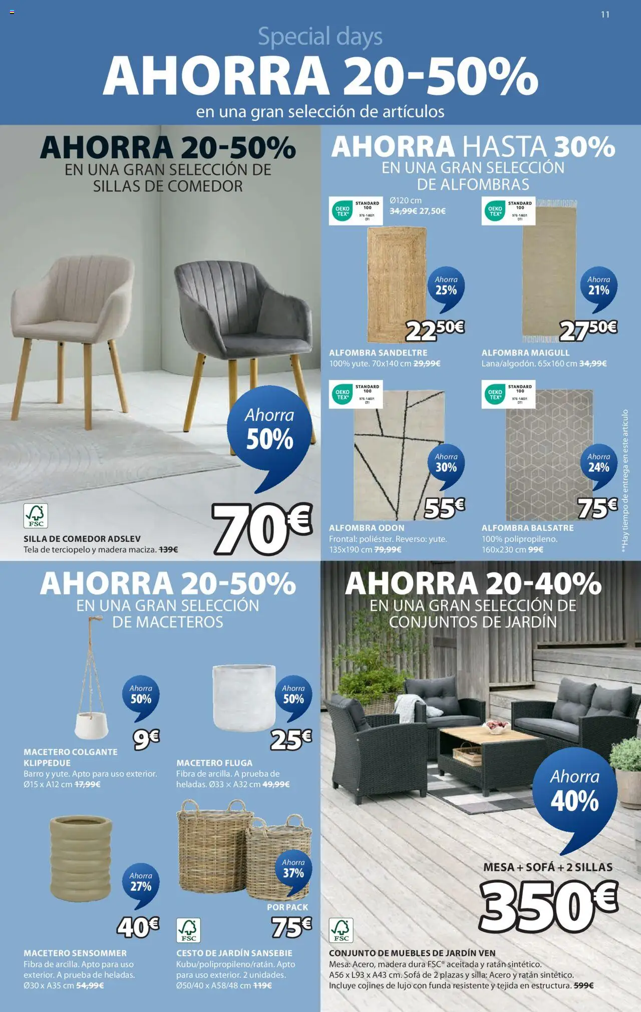 JYSK Grandes ofertas │ válido desde el 03.06.2025 | Página: 12 | Productos: Silla de comedor, Muebles, Funda, Mesa
