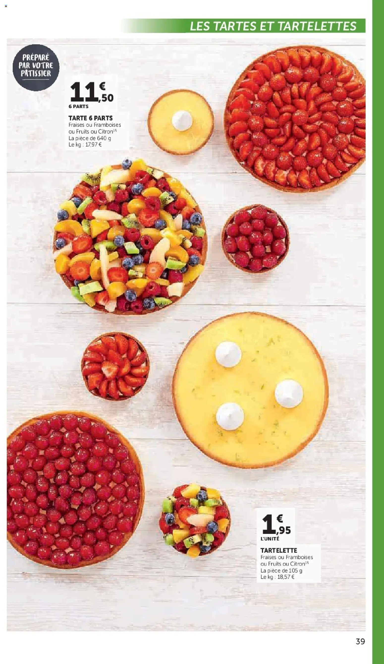 {H1} | Page: 39 | Produits: Fraises