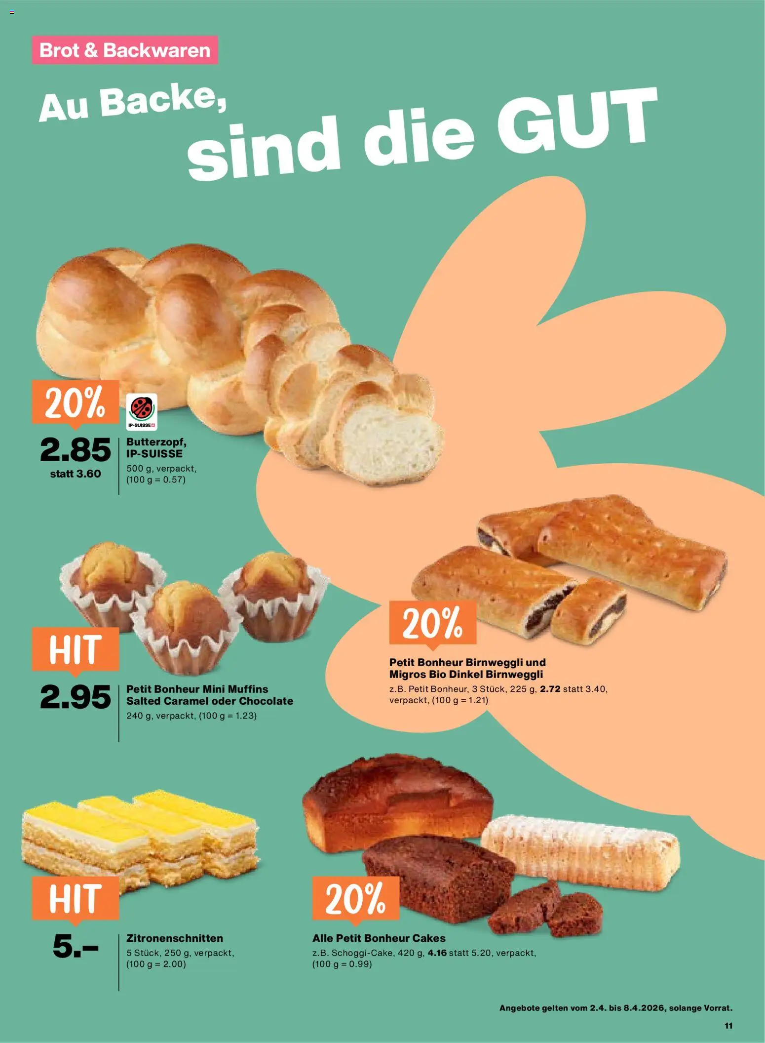 Migros aktionen – gültig ab 02.04.2026 | Seite: 11