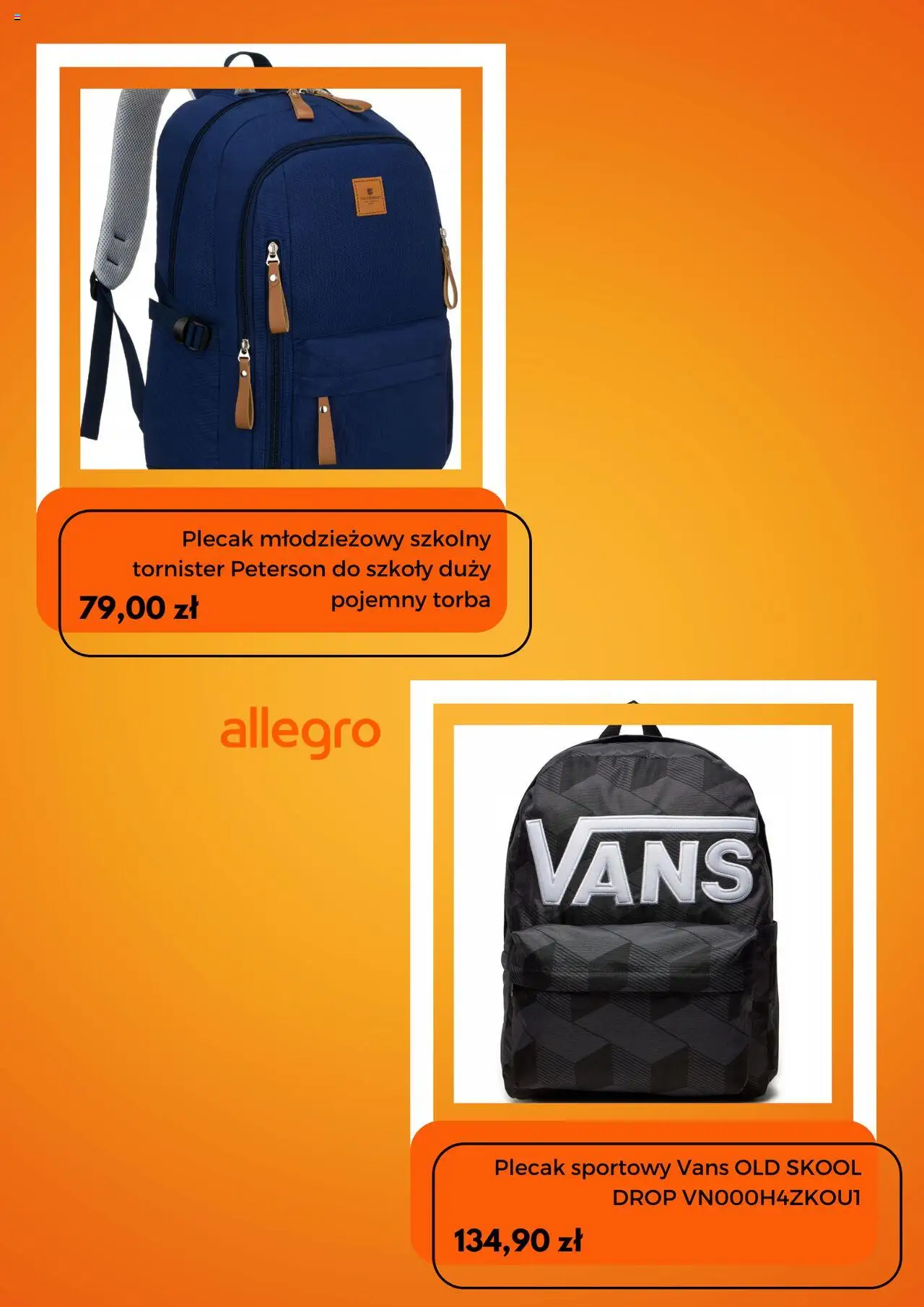 Allegro promocje od 22.08.2025 | Strona: 2 | Produkty: Plecak, Torba