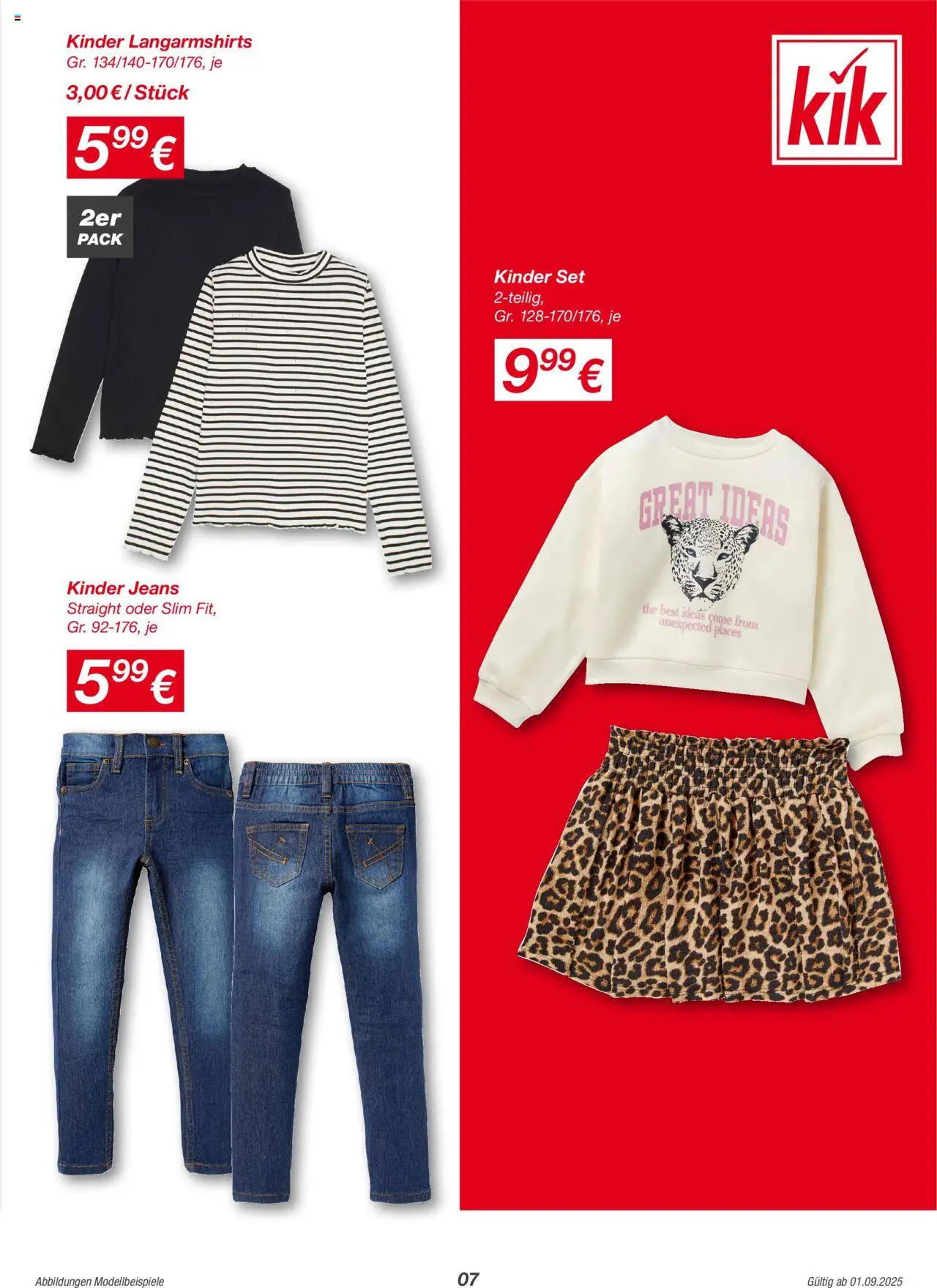 Kik Prospekt - gültig ab dem 01.09.2025 | Seite: 7 | Produkte: Jeans
