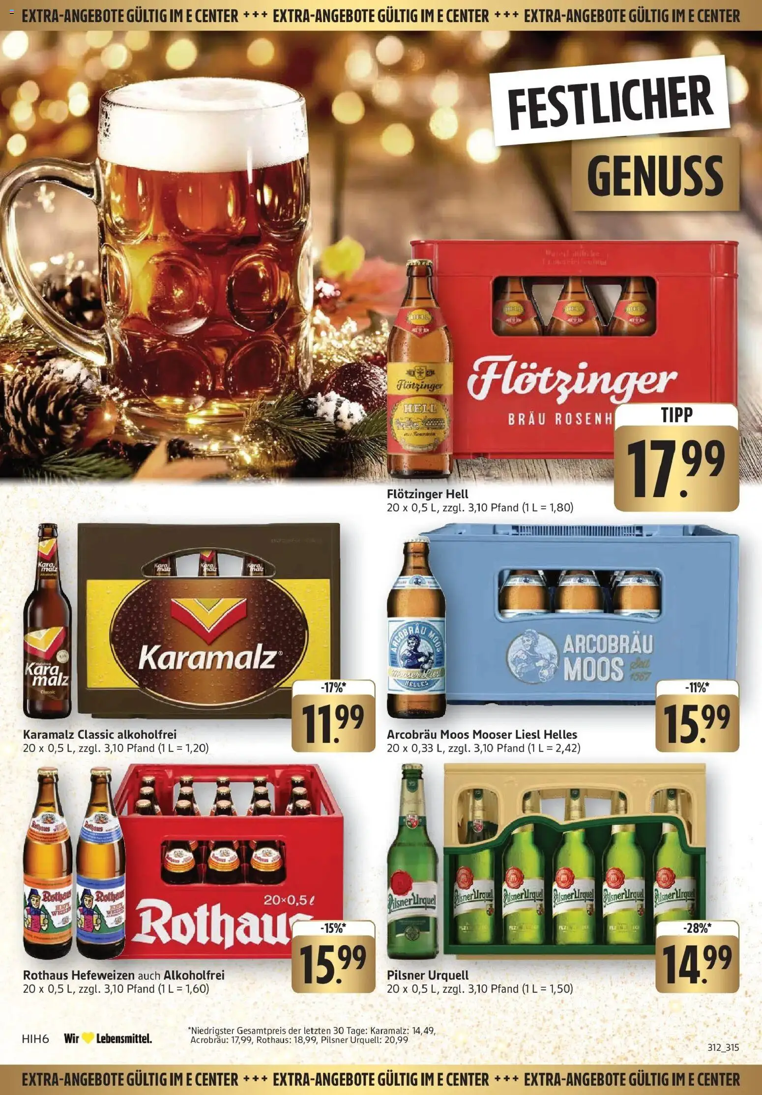 Edeka prospekt Emmendingen	 – gültig ab 15.12.2025 | Seite: 41 | Produkte: Pilsner urquell
