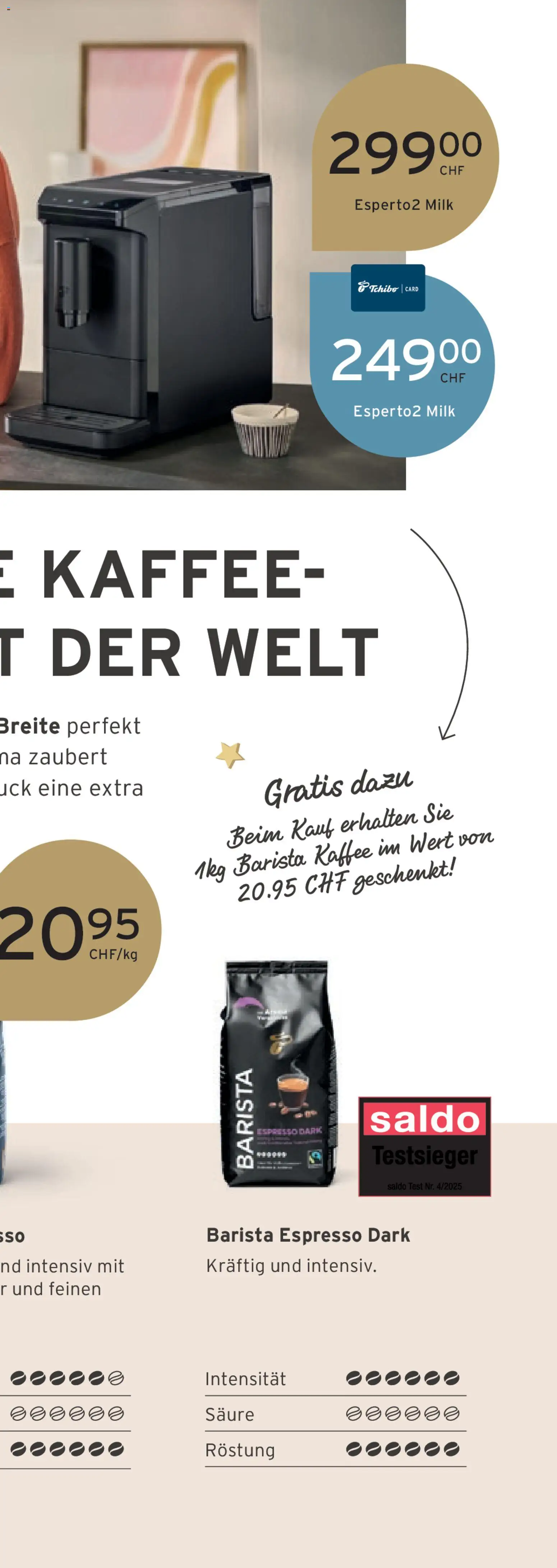Tchibo Aktionen Die Freude am süssen Nichtstun – gültig ab 09.12.2025 | Seite: 37 | Produkte: Kaffee