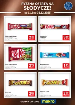 Pogląd oferty "Makro Gazetka - Nestle" - ważna od 01.12.2025