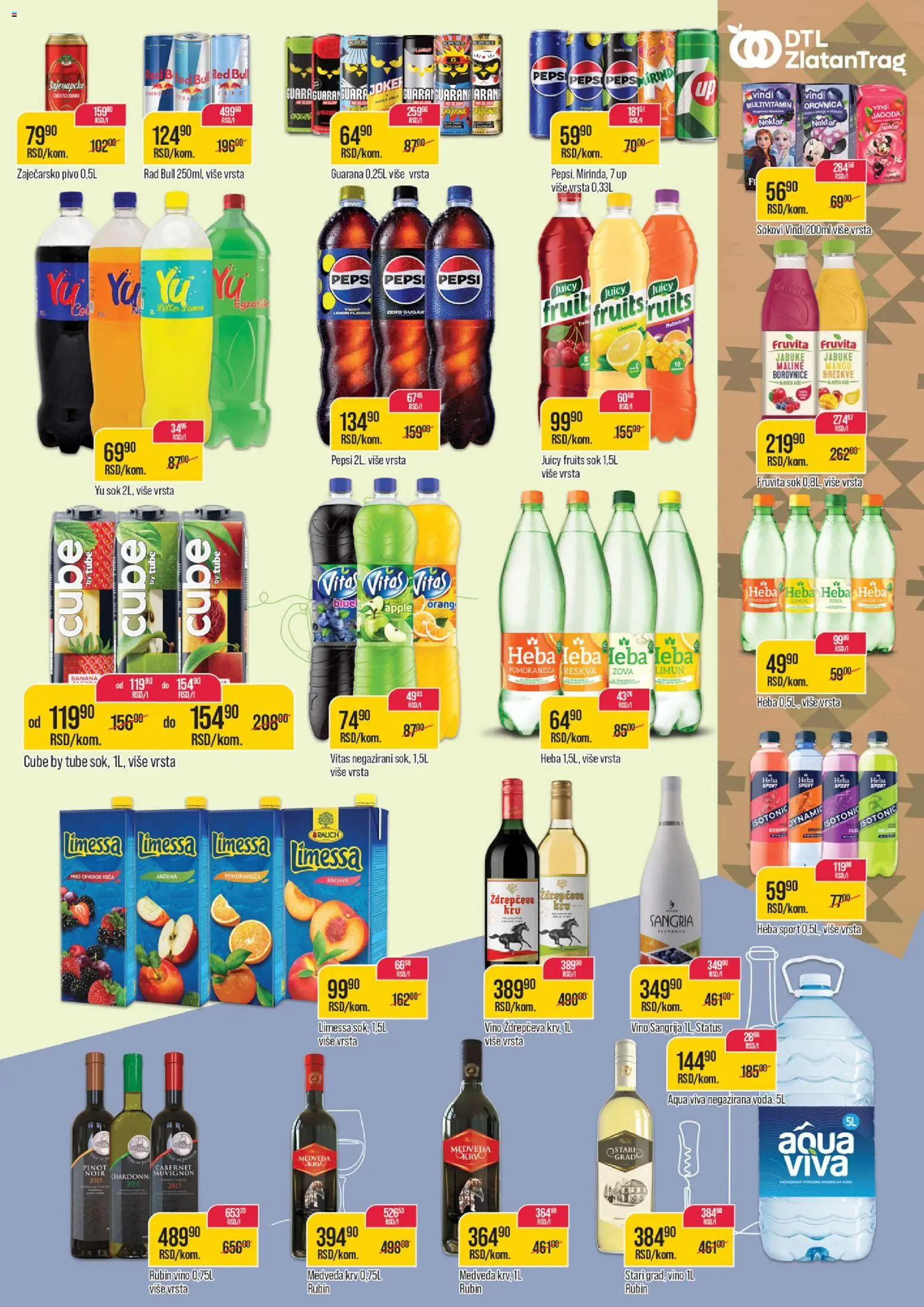 Zlatan Trag katalog - važi od 08.04.2026 | Strana: 9 | Proizvode: Banana, Fruvita, Pomorandza, Jabuke