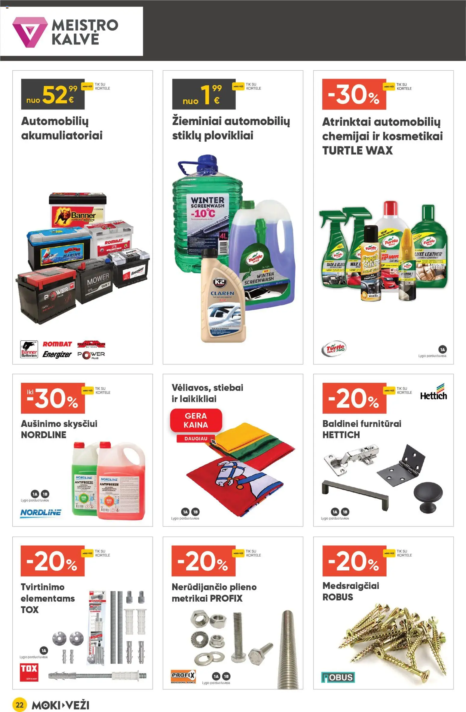 MOKI VEŽI akcijos nuo 05.02.2026 | Puslapis: 22