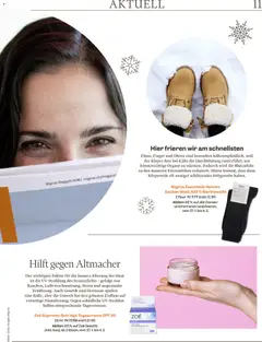Migros Magazin ab 27.01.2026 gültig | Seite: 11 | Produkte: Socken, Tagescreme, Bilder
