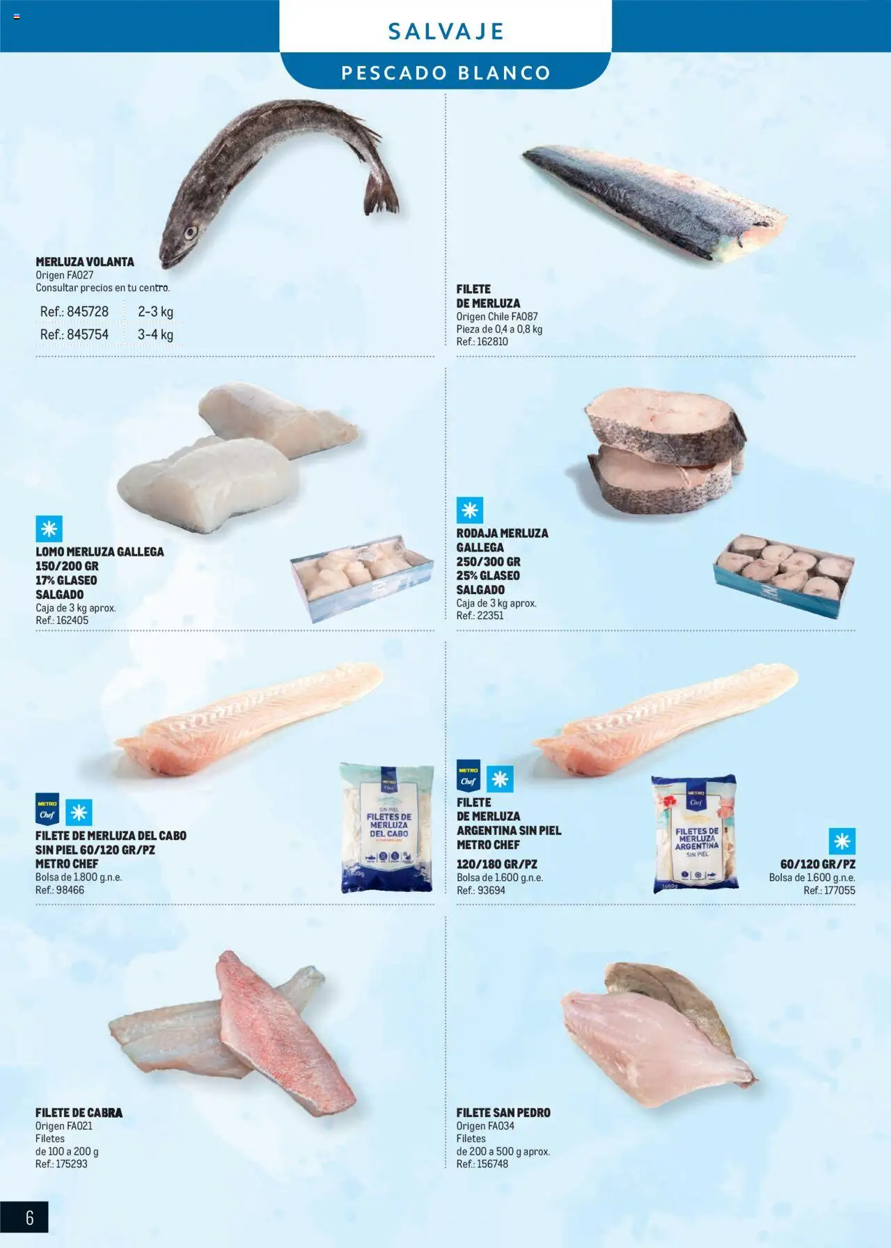 Makro - Especial Pescados Centro │ válido desde el 11.06.2025 | Página: 6 | Productos: Pescado, Bolsa, Filete, Caja