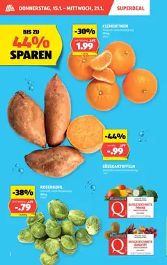 Aldi Aktionen ab 15.01.2026 gültig | Seite: 3 | Produkte: Gemüse