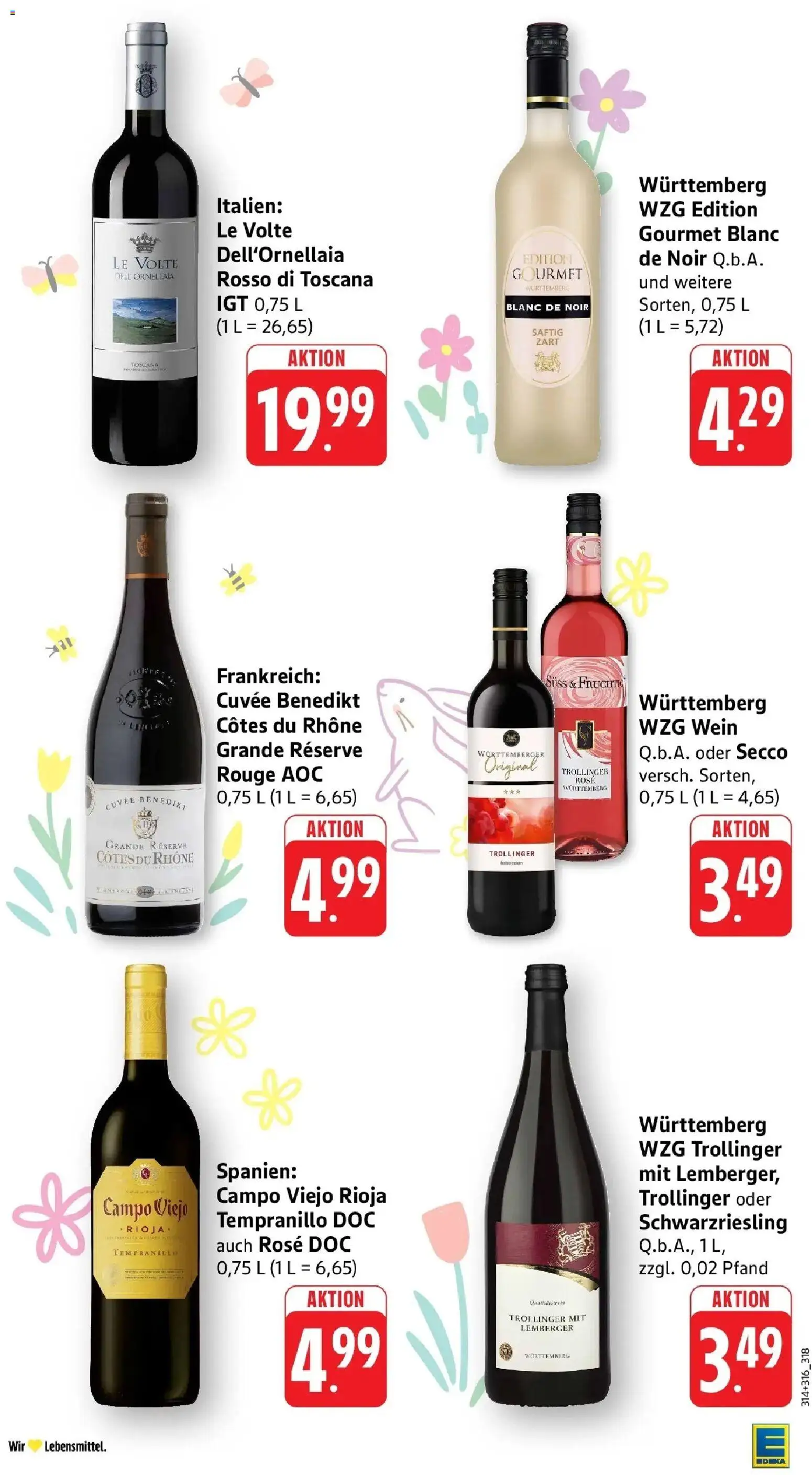 E center Prospekt Leinfelden - Echterdingen	 – gültig ab 29.03.2026 | Seite: 43 | Produkte: Rouge, Wein