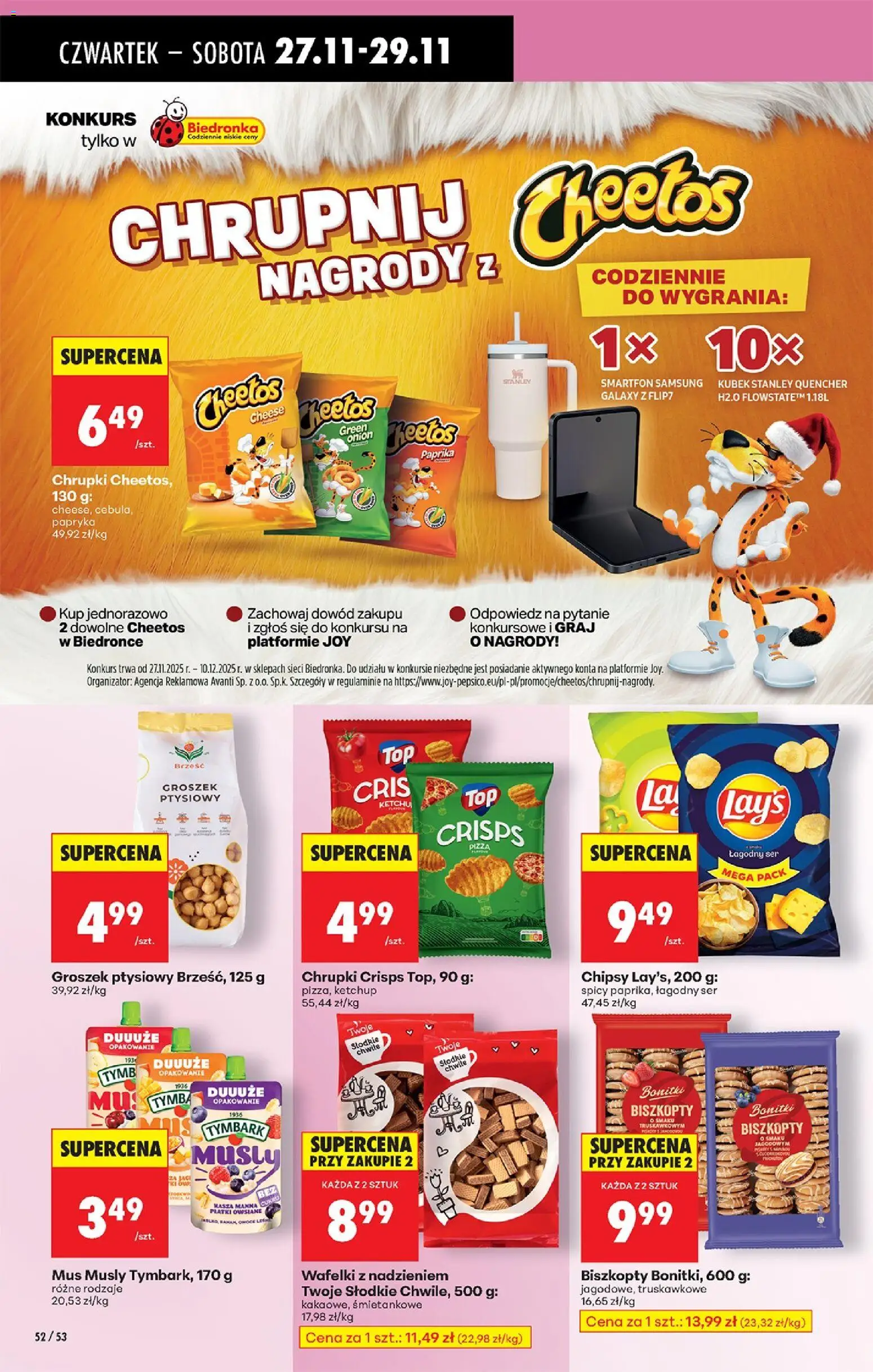 Biedronka Black Friday od 27.11.2025 | Strona: 68 | Produkty: Ketchup, Groszek ptysiowy, Ser, Płatki