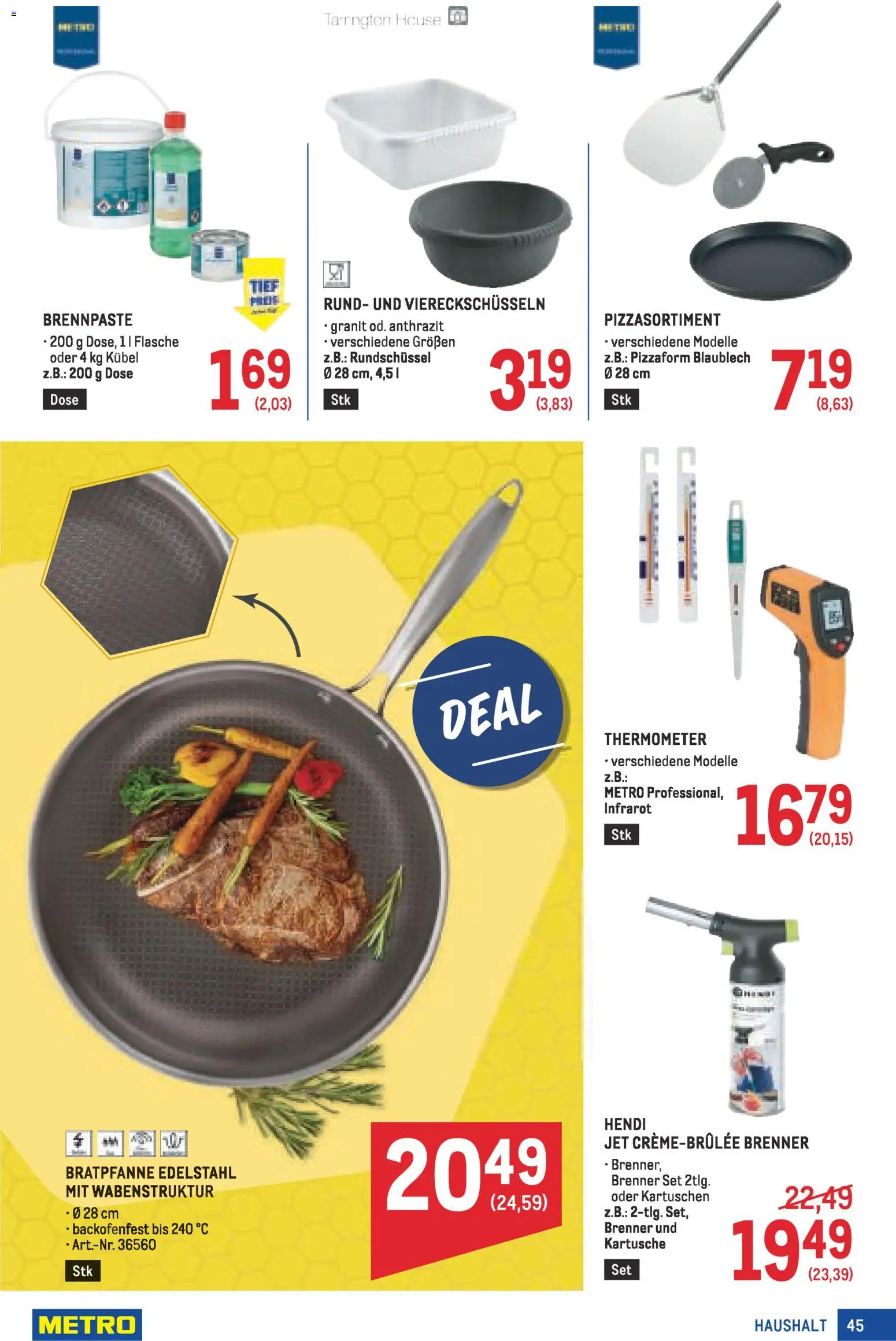 Metro angebote Profi gültig ab 30.04.2026 | Seite: 45 | Produkte: Thermometer