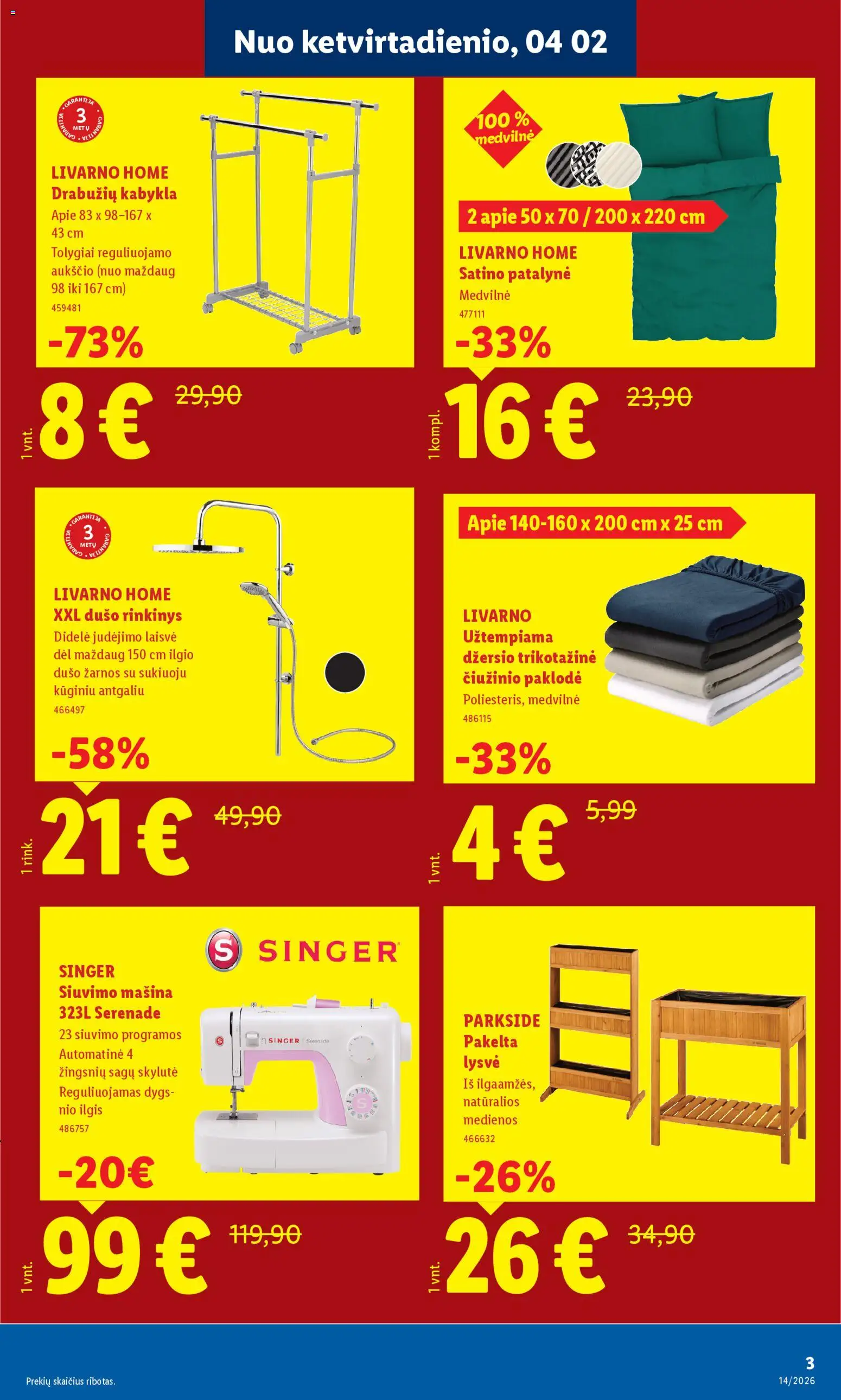 LIDL akcijos nuo 02.04.2026 | Puslapis: 3