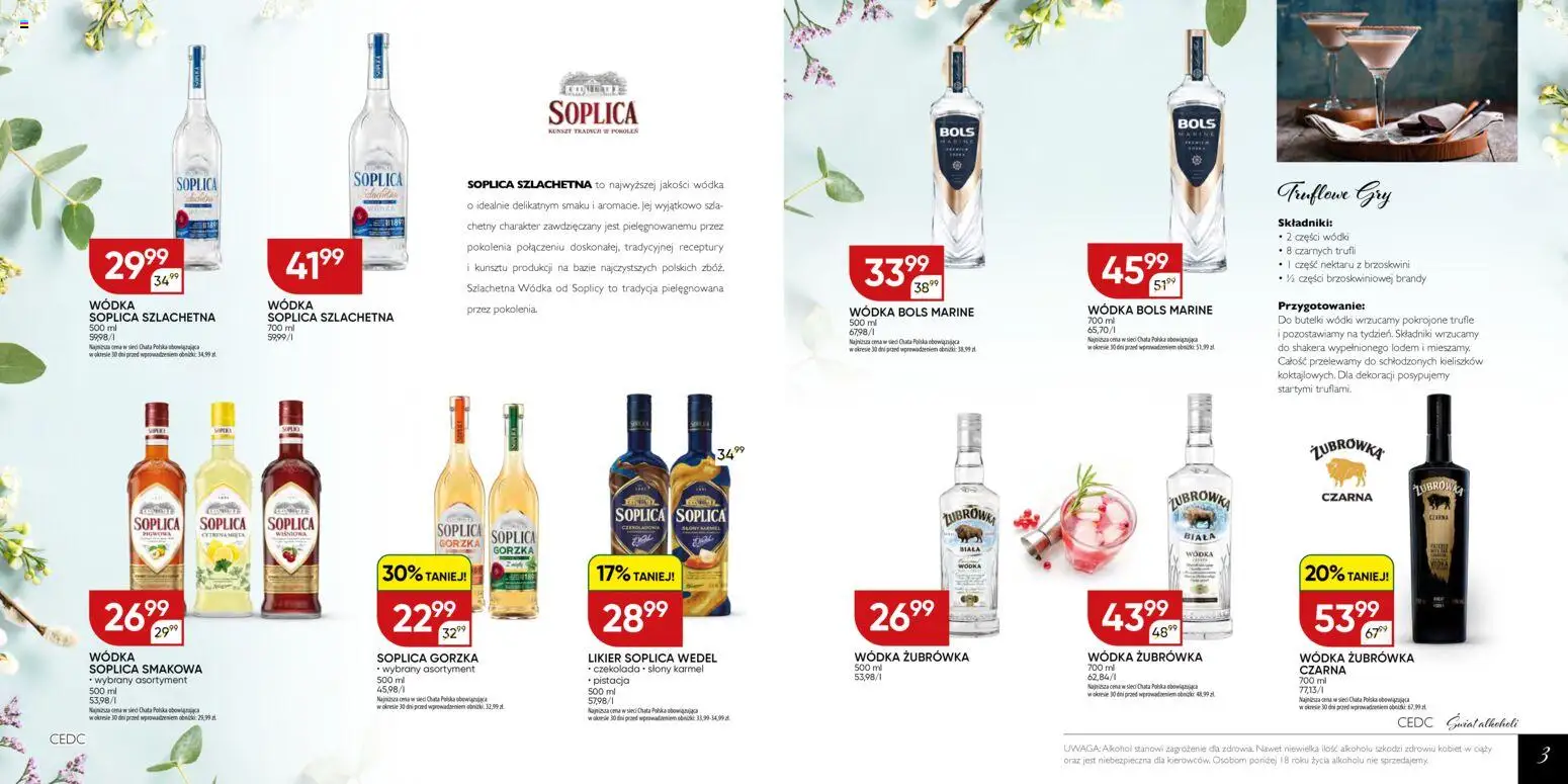 Chata Polska gazetka - Mocna Oferta od 24.03.2026 | Strona: 2 | Produkty: Żubrówka czarna, Półka, Żubrówka, Gry