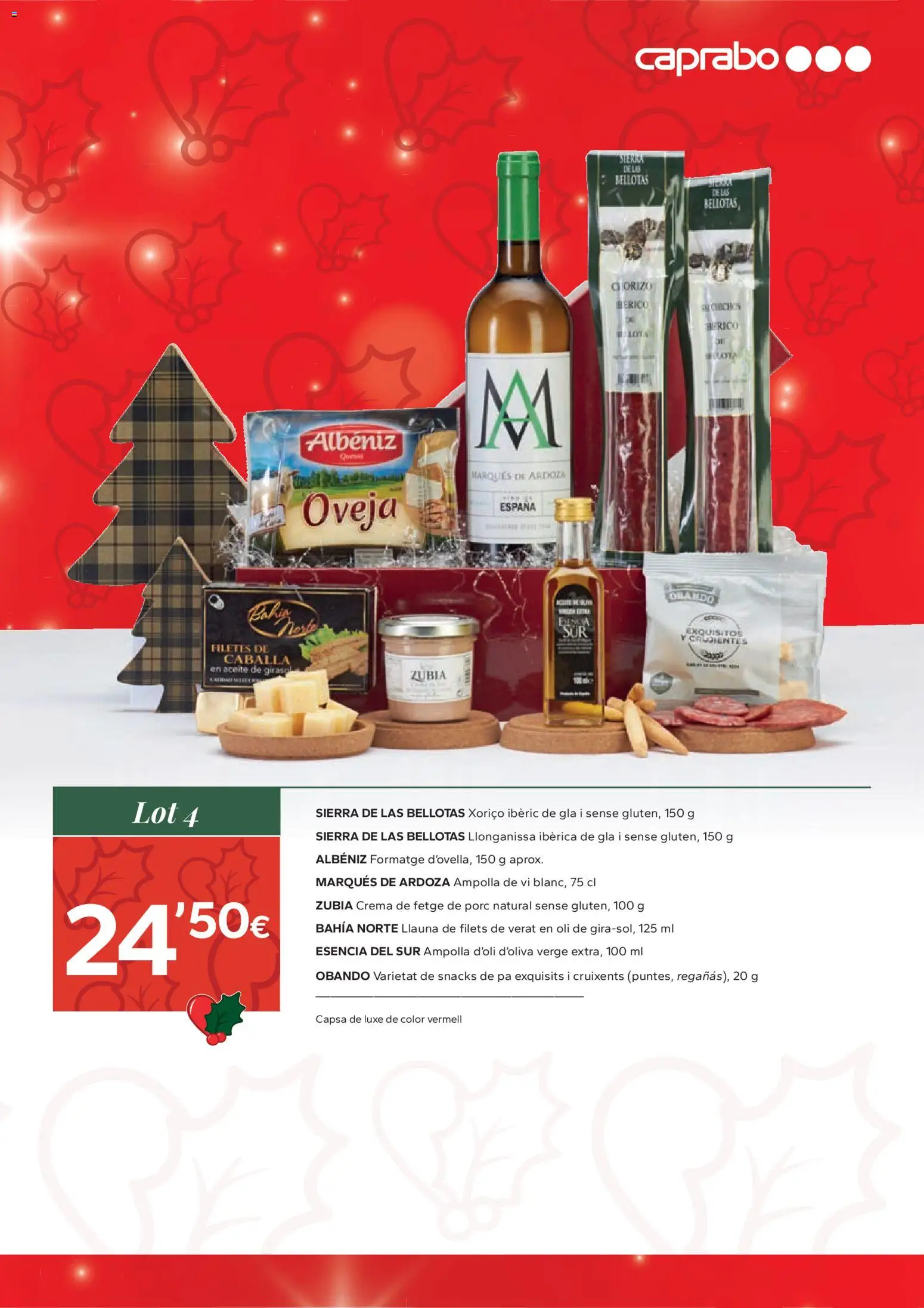 Caprabo - Nadal 2025 Lots i paneres │ válido desde el 30.10.2025 | Página: 5 | Productos: Aceite, Crema, Aceite de girasol, Σταθμός εργασίας
