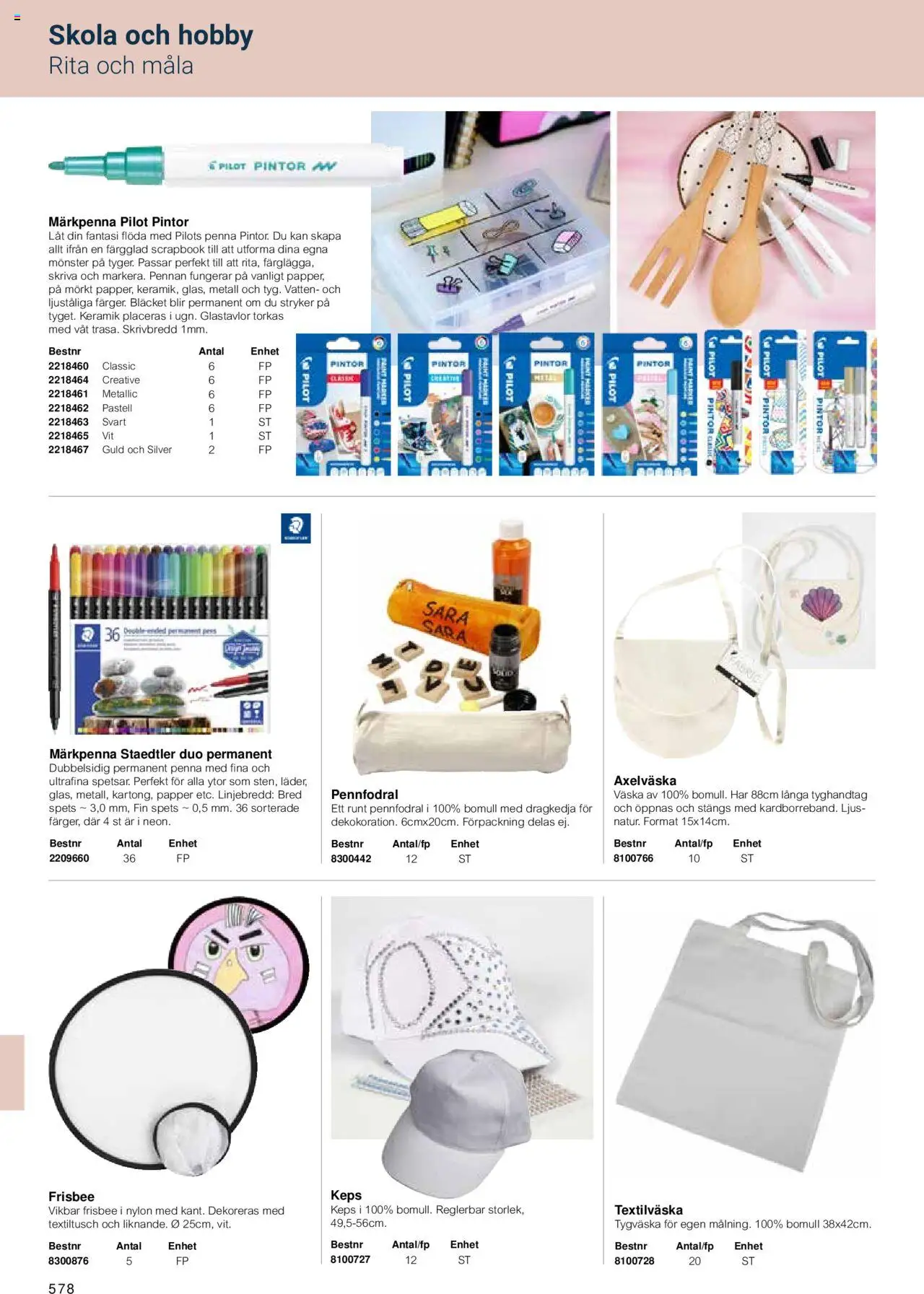Office Depot reklamblad aktuell från 15.02.2024 | Sida: 580 | Produkter: Frisbee, Keps, Papper, Ljus