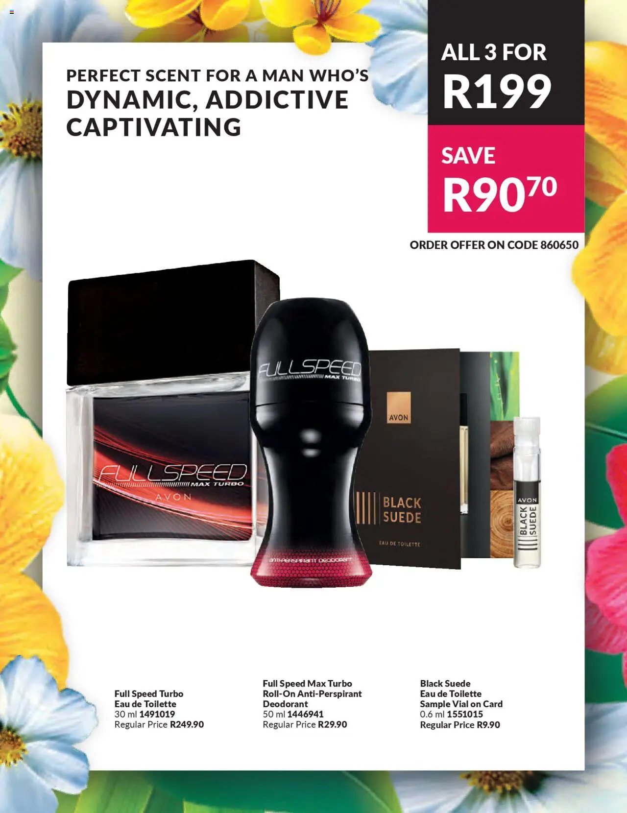 New Avon catalogue – valid from 19.09.2025 | Page: 11 | Products: Eau de toilette, Deodorant, Antiperspirant
