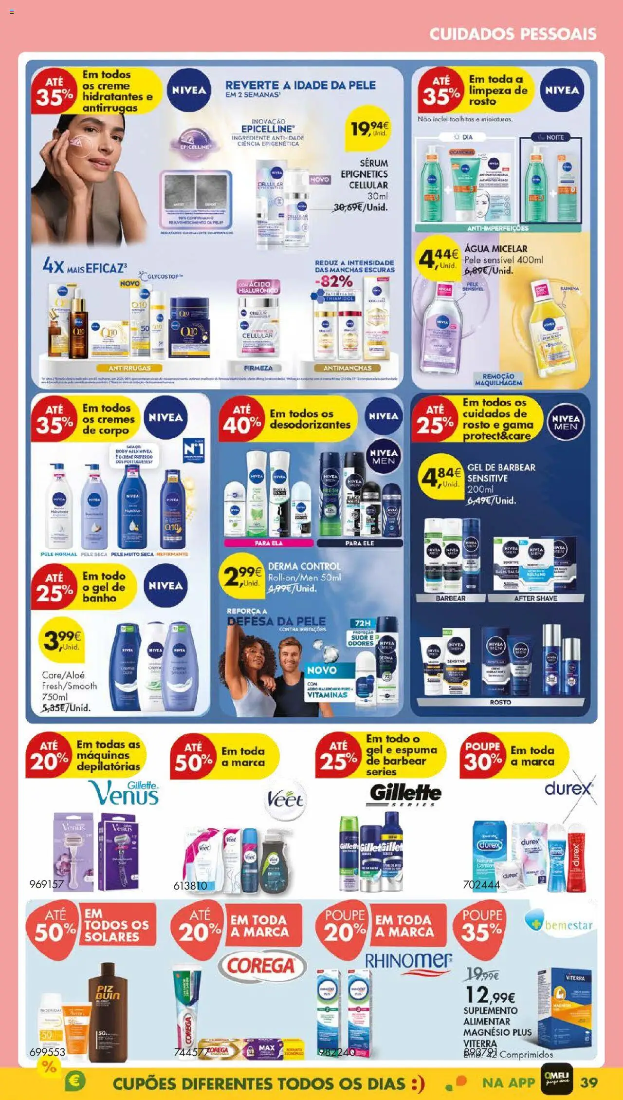 Pingo Doce folheto │ válido de 12.08.2025 | Página: 45 | Produtos: Agua, Gel de banho, Banho, Creme