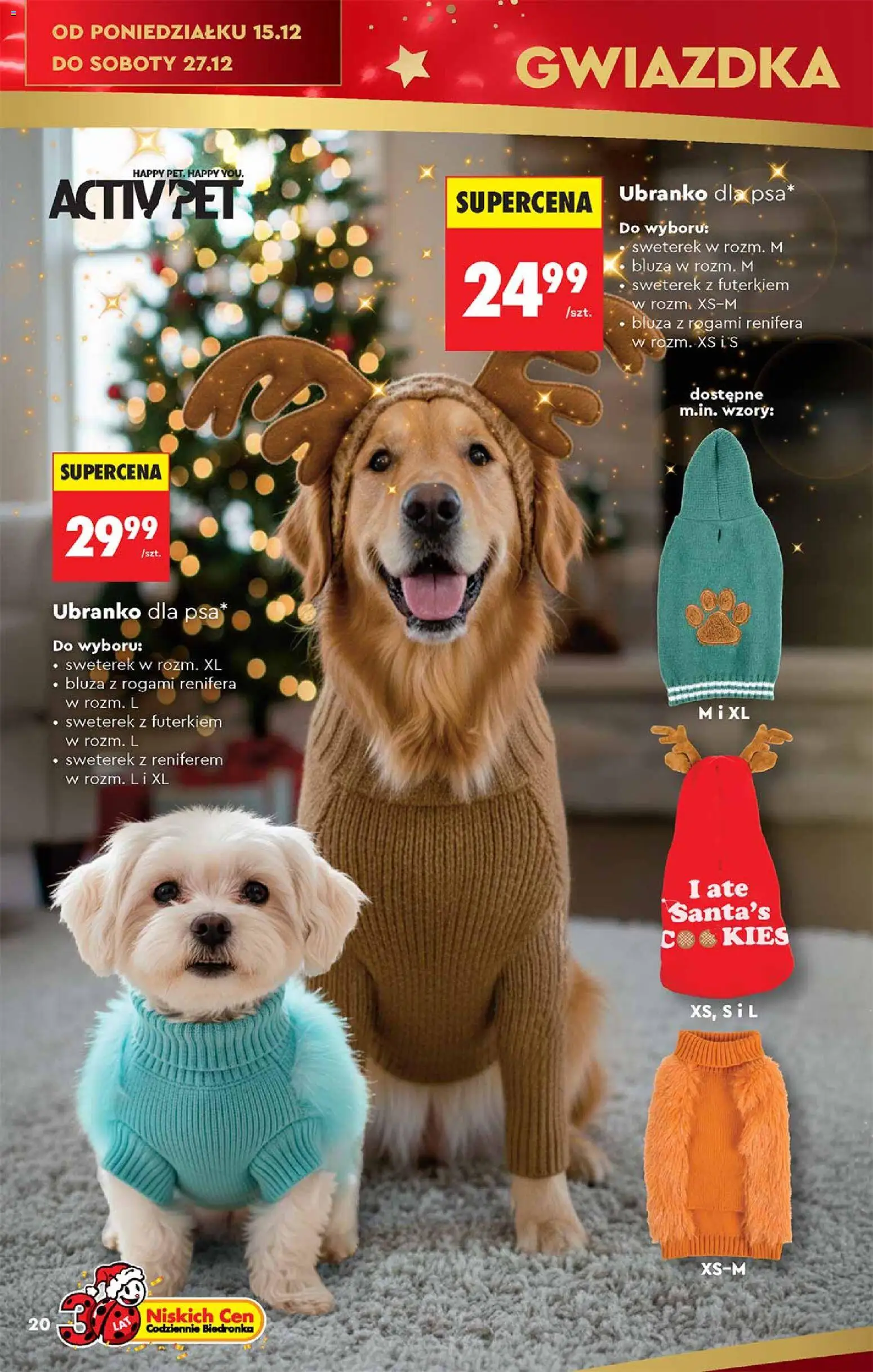 Biedronka gazetka - Hity i inspiracje od 13.12.2025 | Strona: 20