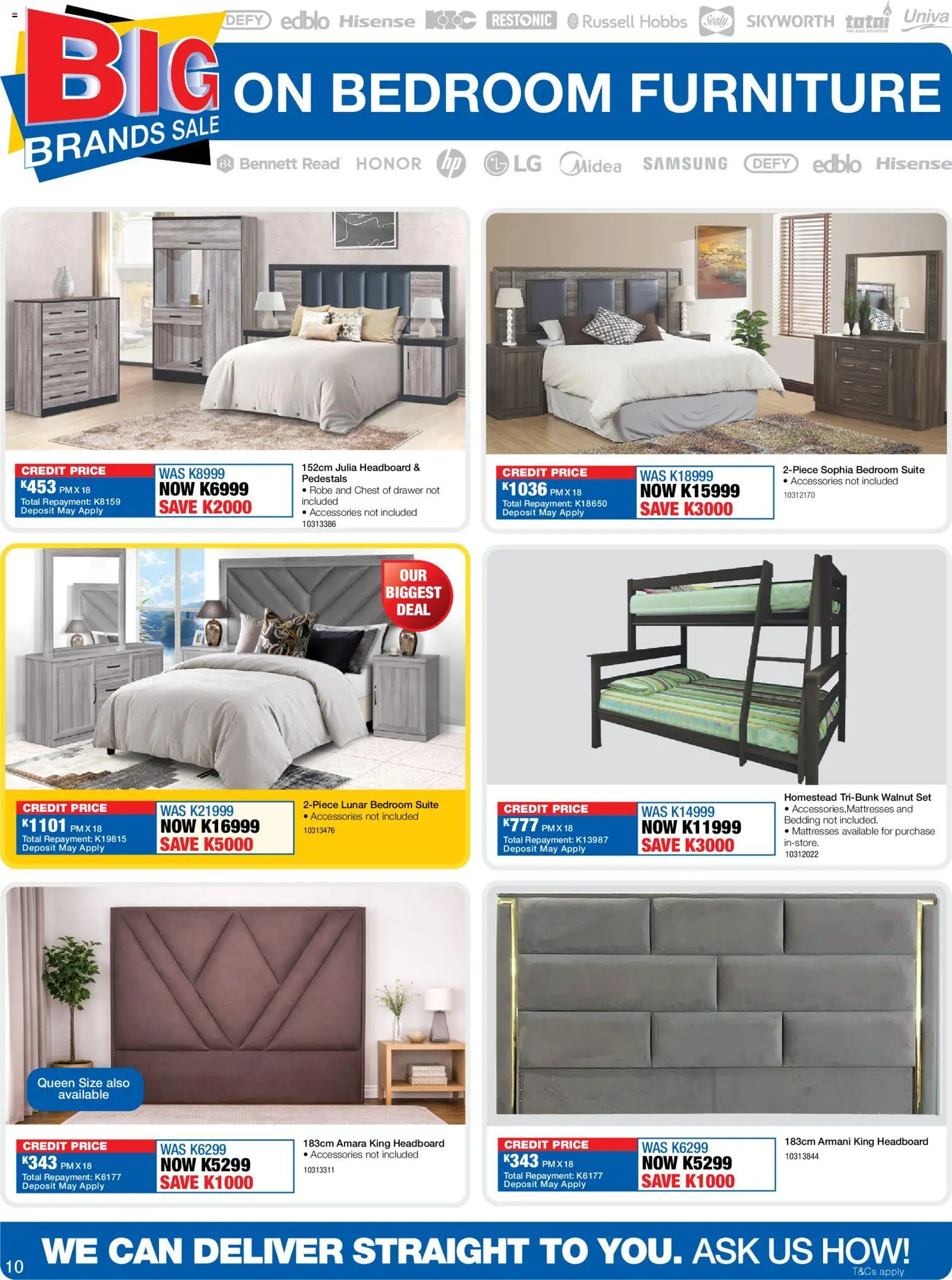 New OK Furniture catalogue – valid from 13.04.2026 | Page: 10 | Products: Headboard