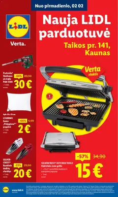 LIDL leidinys galioja nuo 02.02.2026