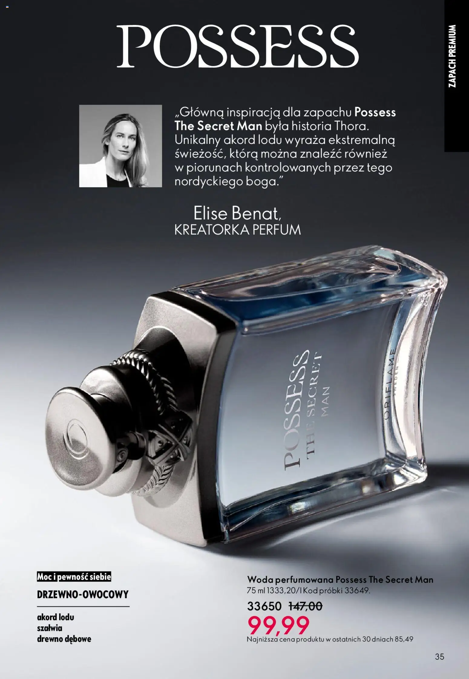 Oriflame Katalog 2 2026 od 21.01.2026 | Strona: 35 | Produkty: Zapach, Woda