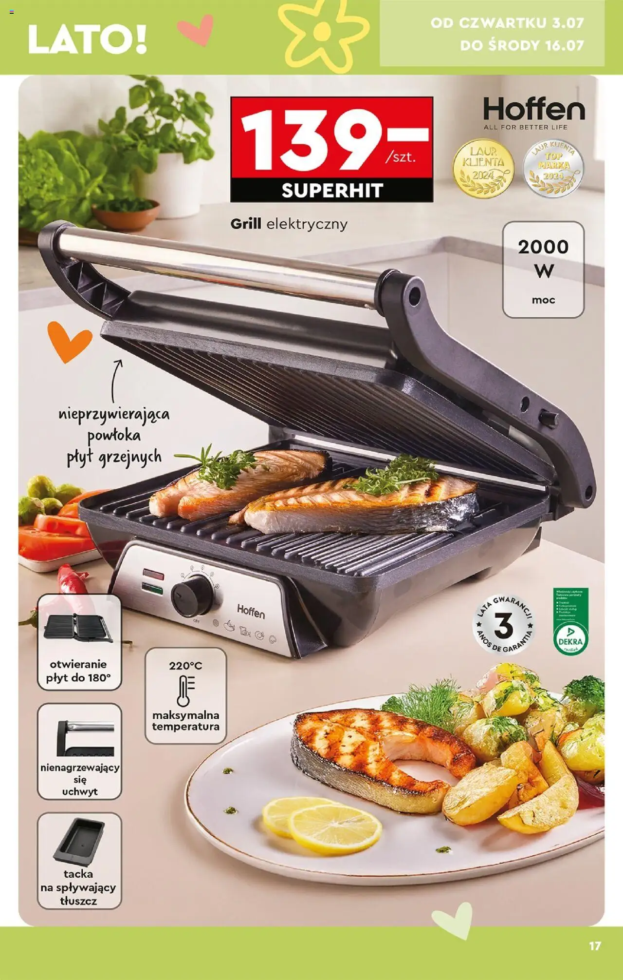 Biedronka gazetka - Okazje tygodnia od 30.06.2025 | Strona: 19 | Produkty: Grill