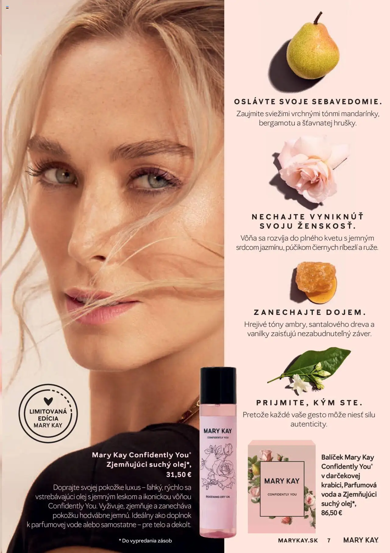 Nové Mary Kay akcie – leták je platný od 01.10.2025 | Strana: 7 | Produkty: Olej, Voda