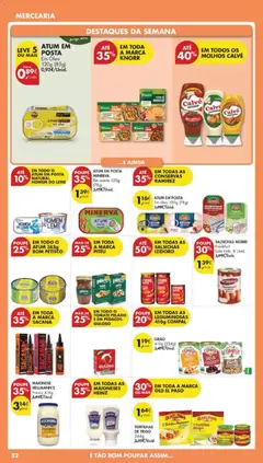 Pré-visualização EM TODAS AS SALSICHAS IZIDORO, Various Izidoro sausages válido de 24.03.2026 | Página: 36 | Produtos: Atum, Lulas, Sardinhas, Tomate