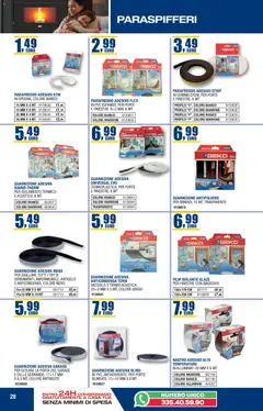 Anteprima del volantino Bricofer Autunno Inverno catalogo valido a partire dal 22.10.2025 | Pagina: 28 | Prodotti: Nastro adesivo, Alluminio