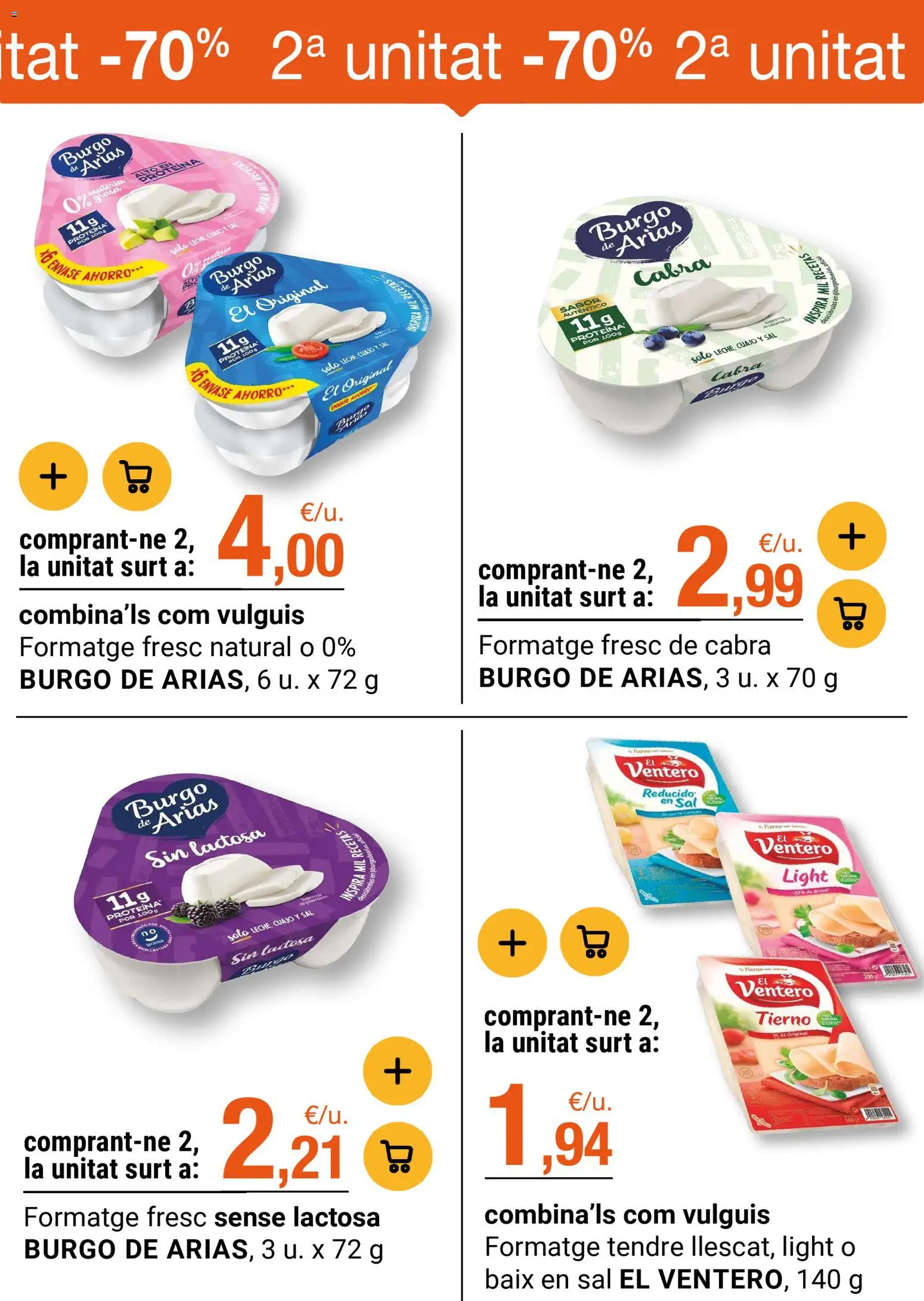 Bonpreu folleto │ válido desde el 21.04.2026 | Página: 13 | Productos: Leche