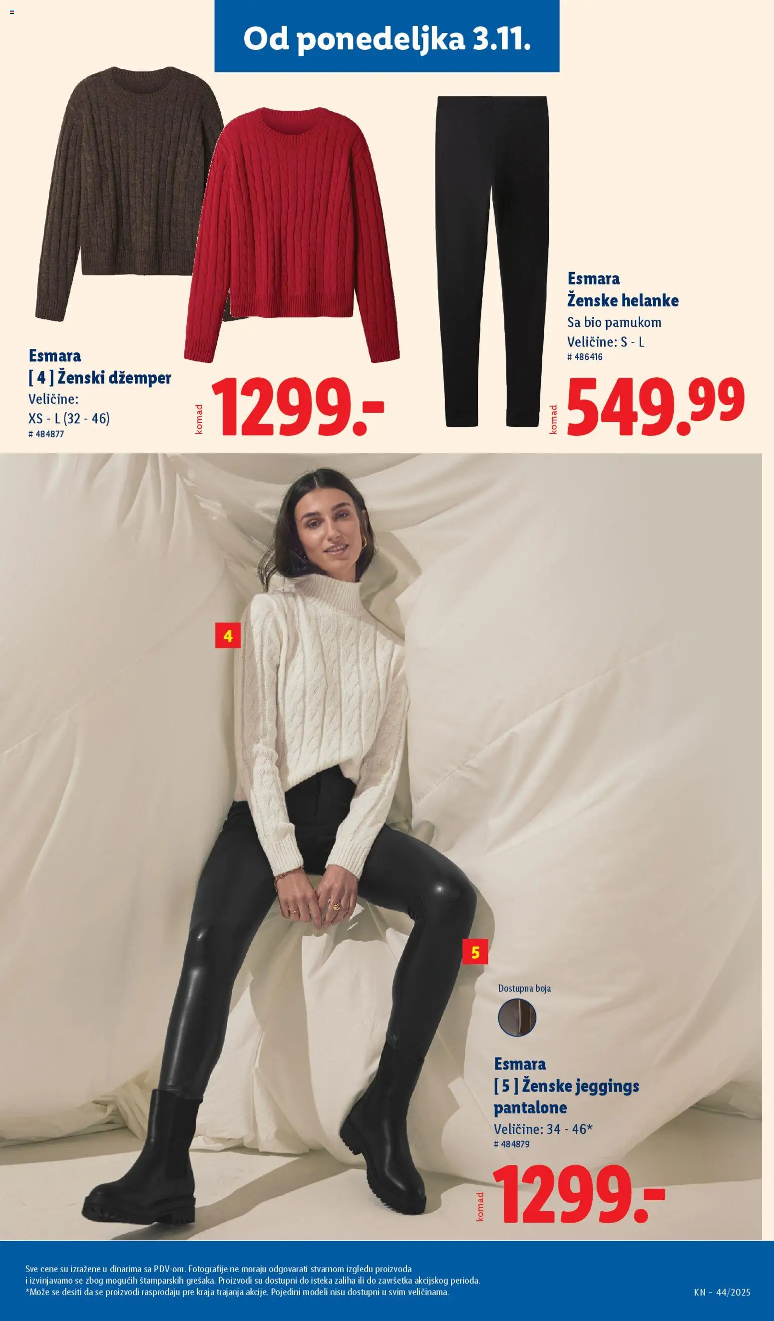 Lidl katalog - važi od 30.10.2025 | Strana: 79 | Proizvode: Džemper, Pantalone, Helanke
