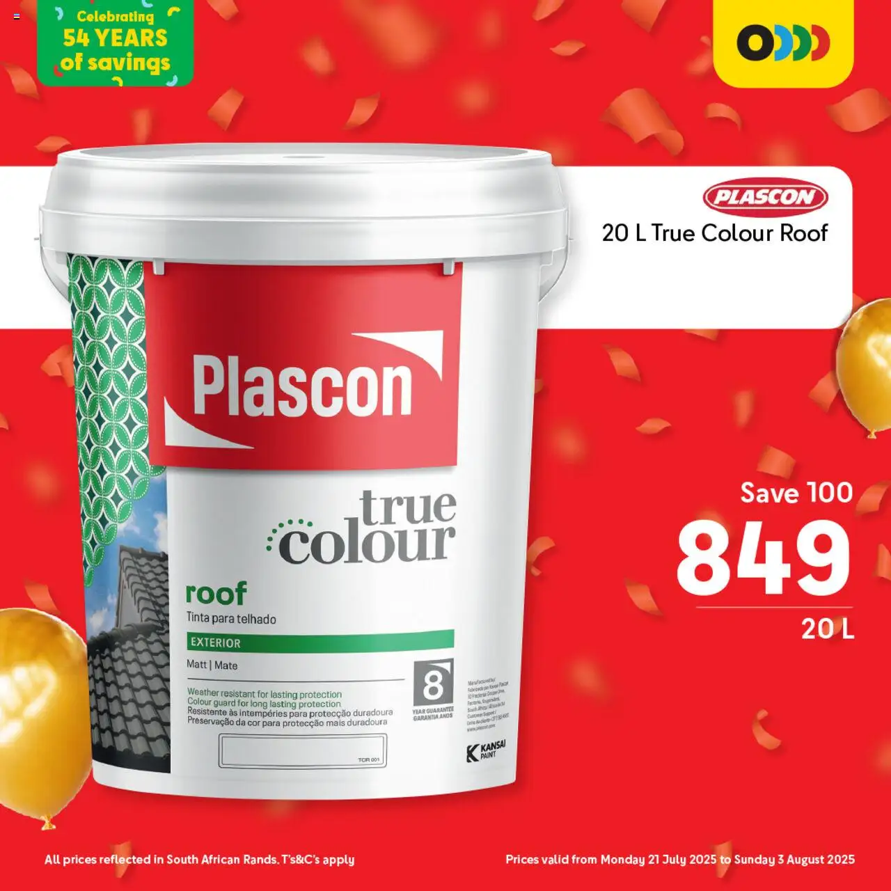 Makro Birthday Price-Drop DIY │ valid from 21.07.2025 | Page: 3 | Products: Paint