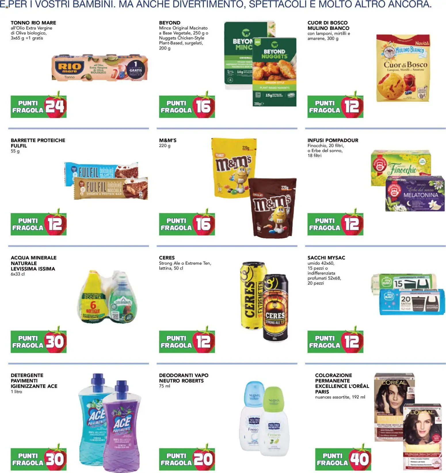 Volantino Esselunga S del 02.01.2026 | Pagina: 21 | Prodotti: Detergente, Nuggets, Tonno, Acqua minerale