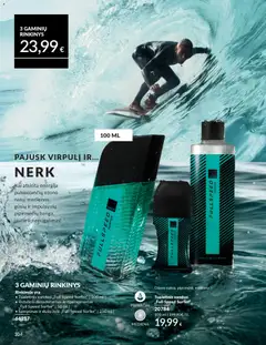 AVON leidinys galioja nuo 01.03.2026 | Puslapis: 104 | Prekių: Rutulinis dezodorantas, Tualetinis vanduo, Šampūnas, Dušo želė