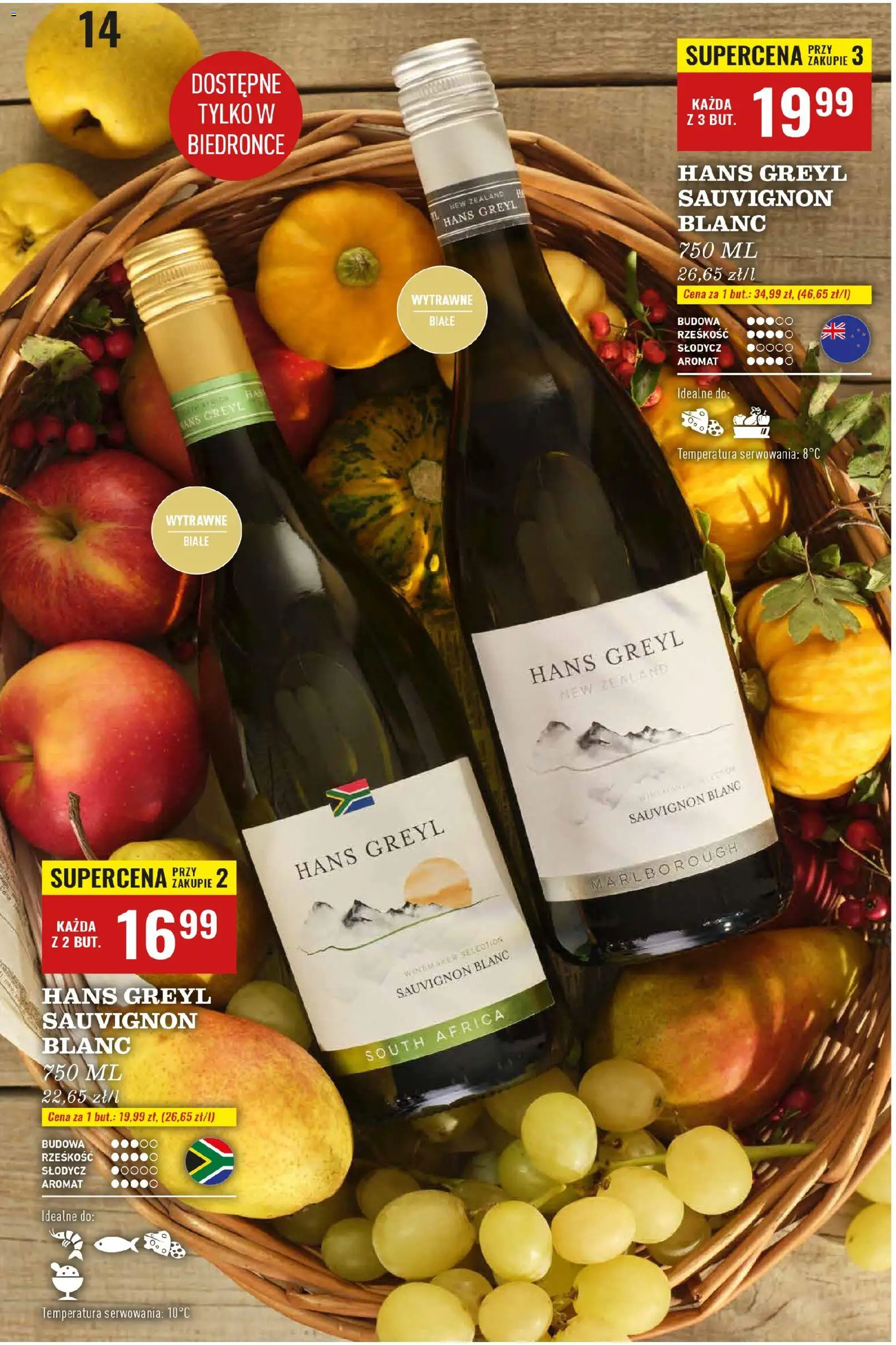 Biedronka gazetka - Czas na toast od 03.11.2025 | Strona: 14